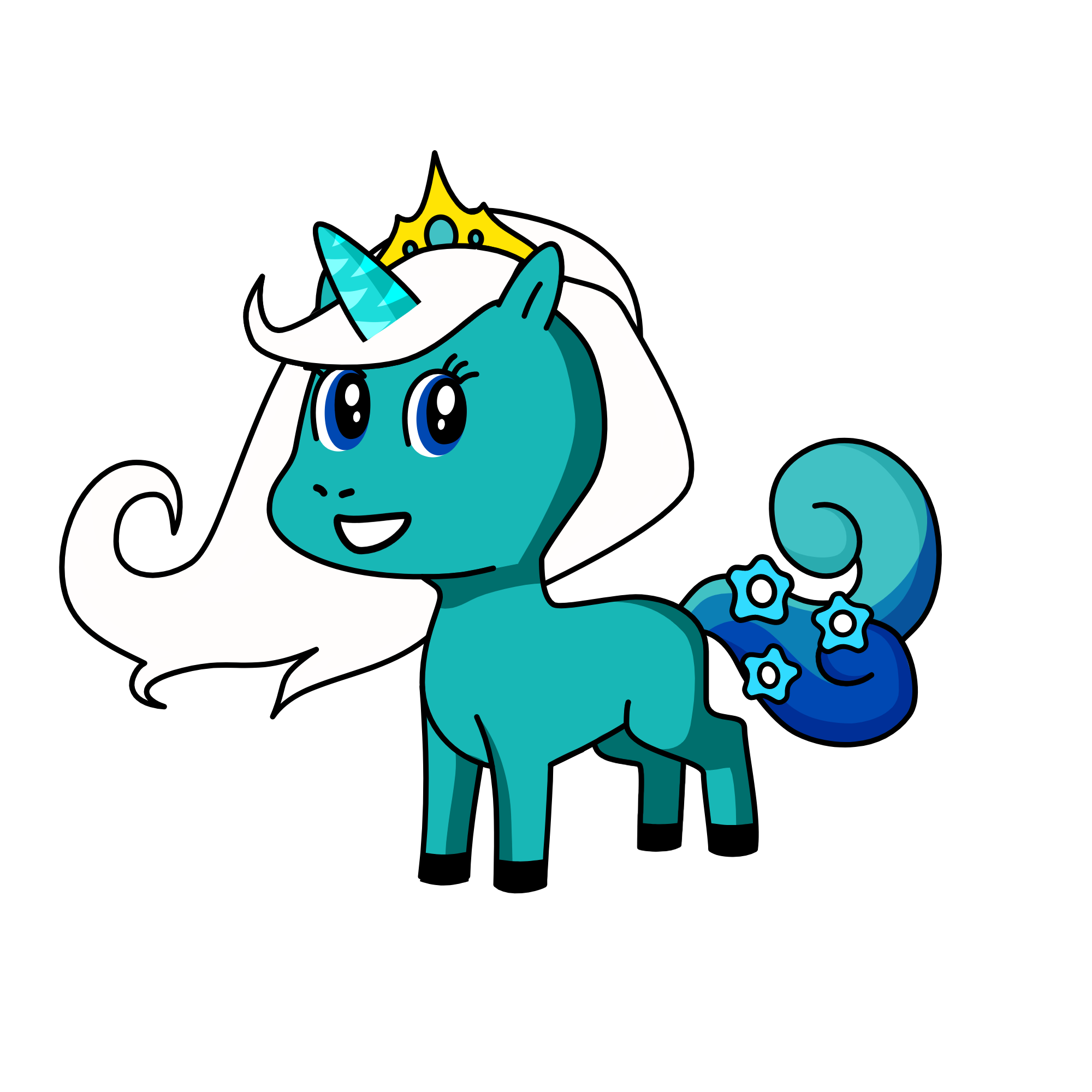 Ice Queen, the unicorn