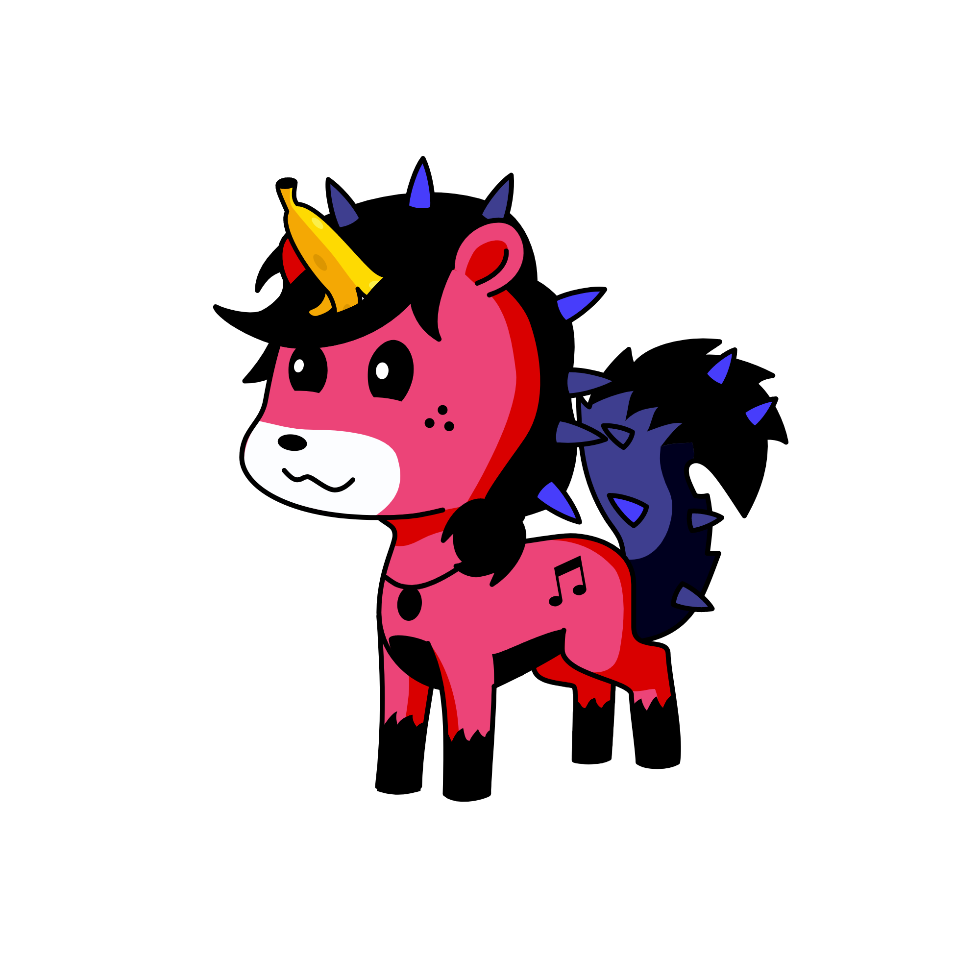 Gamer, the unicorn