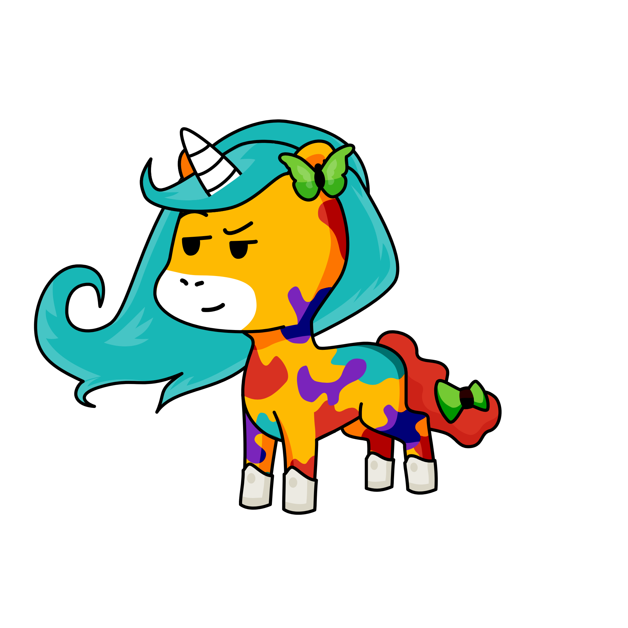 Aye aye, the unicorn