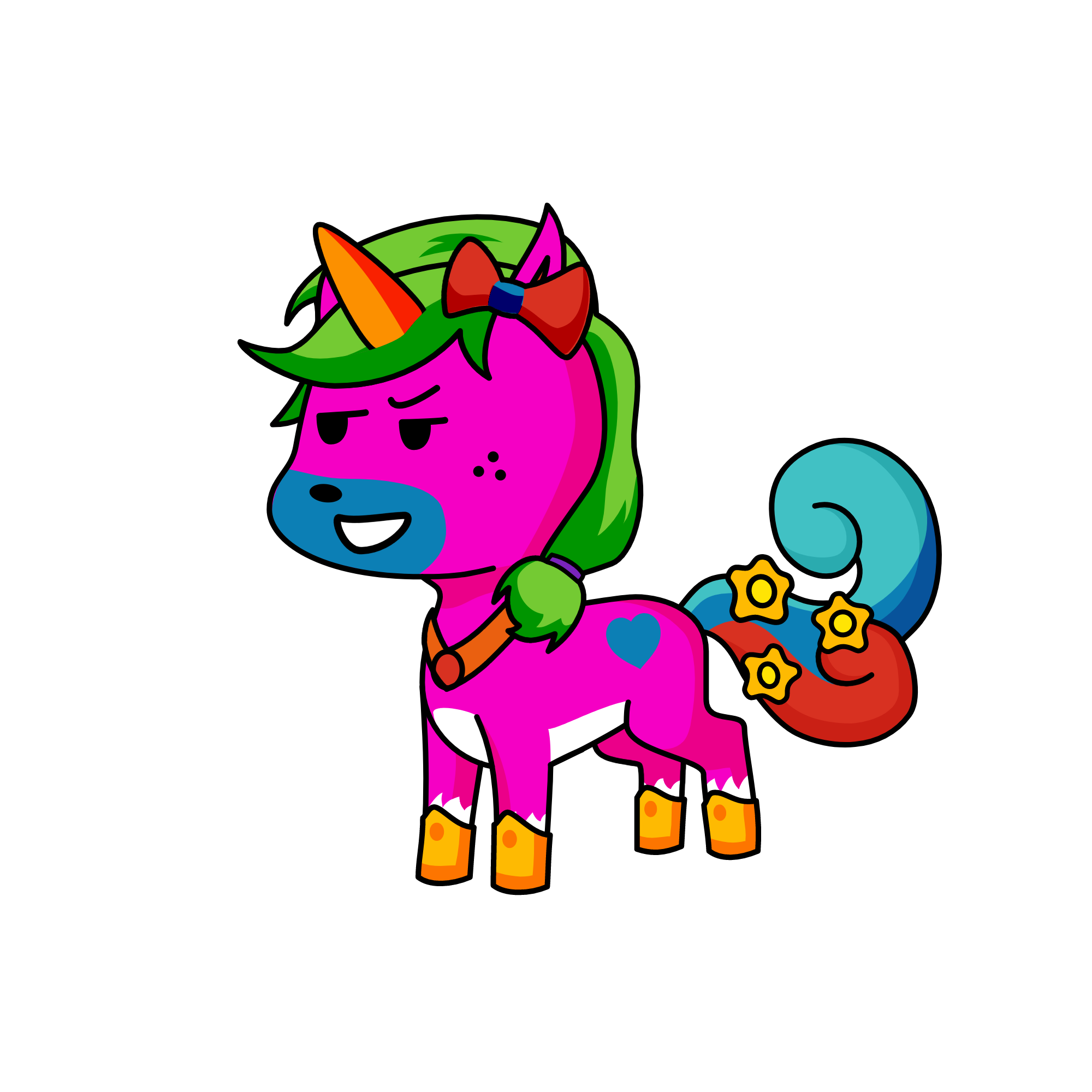 cc, the unicorn