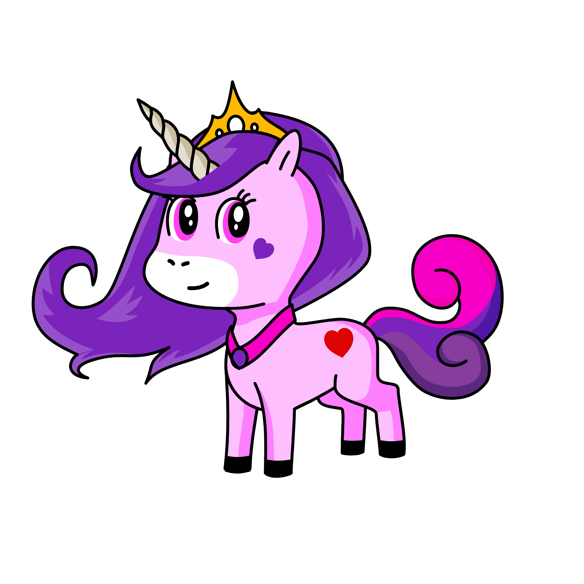 DJ , the unicorn