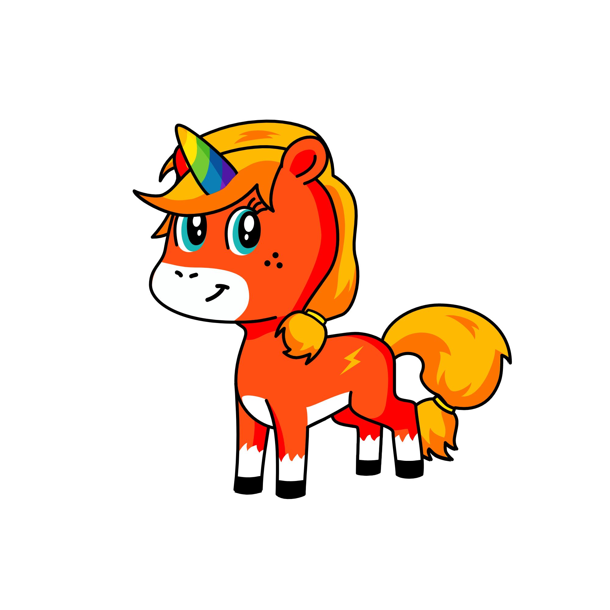 foxy, the unicorn