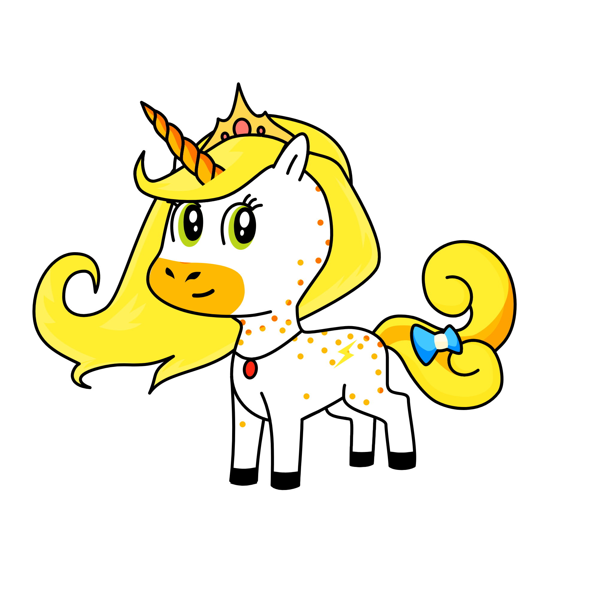 goldie, the unicorn
