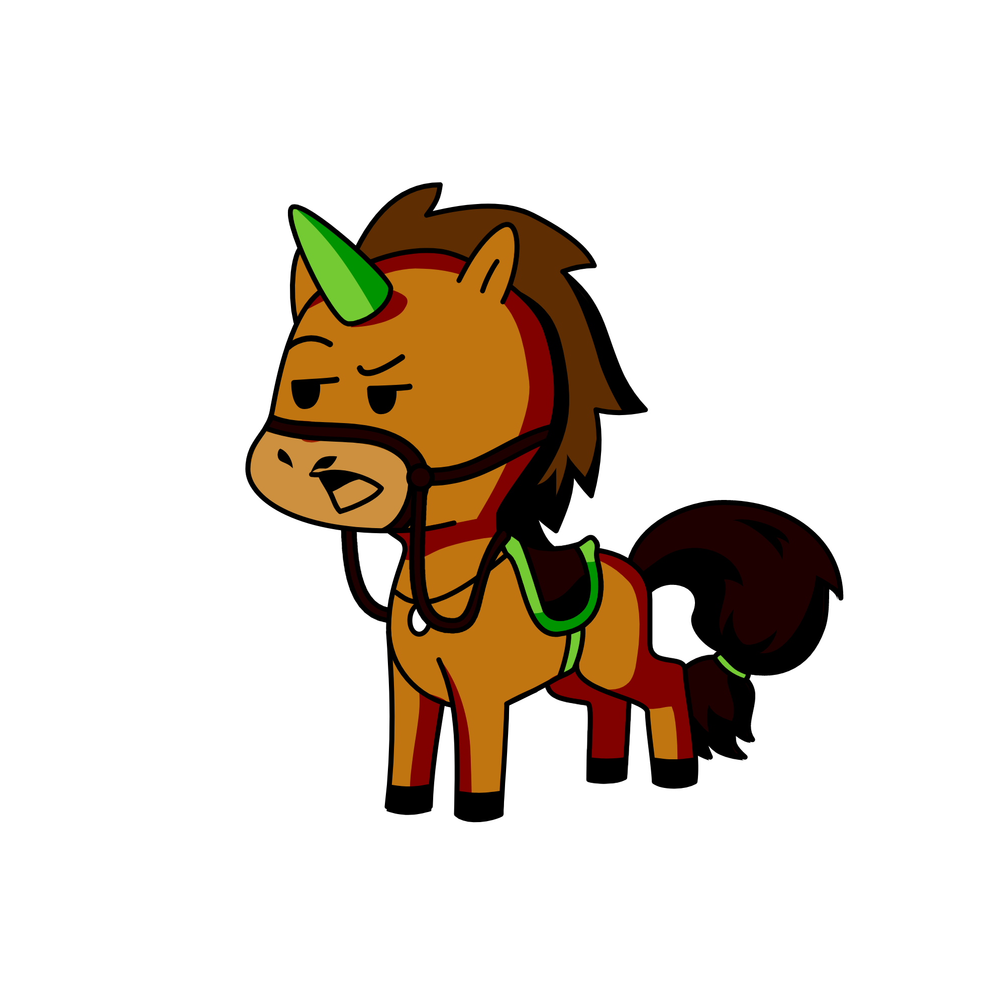 saddle-up, the unicorn