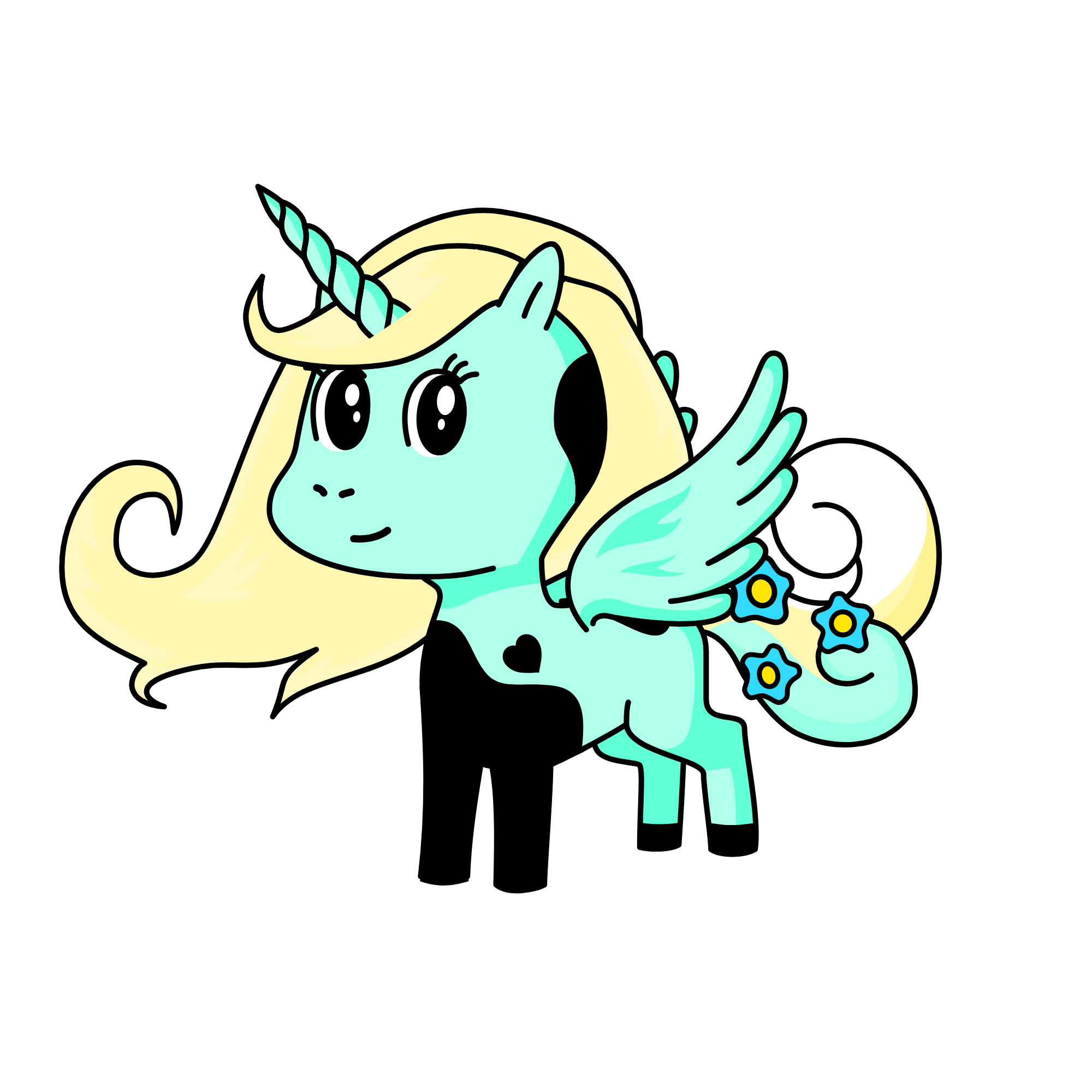 Skye, the unicorn