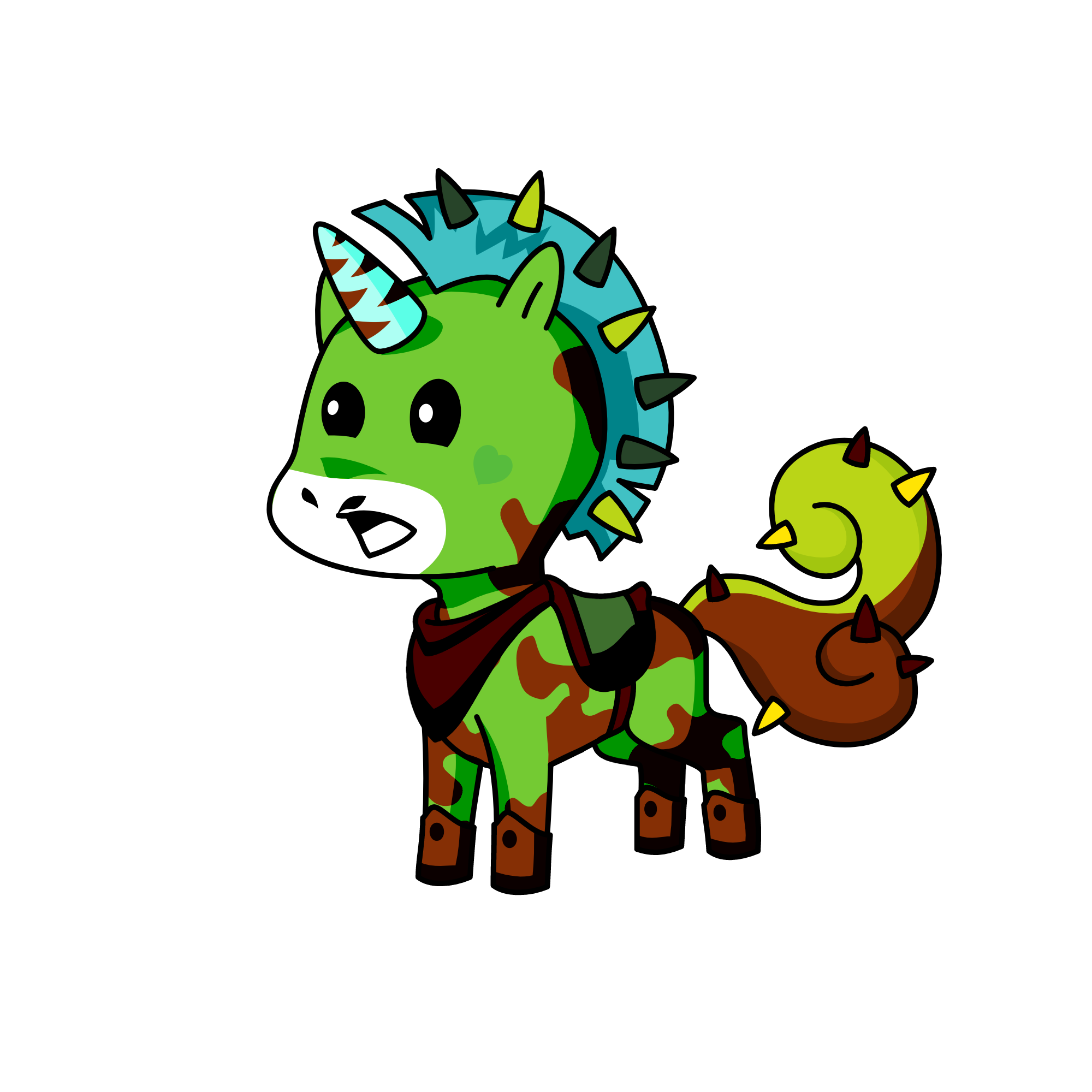 Ugly but pretty unicorn, the unicorn