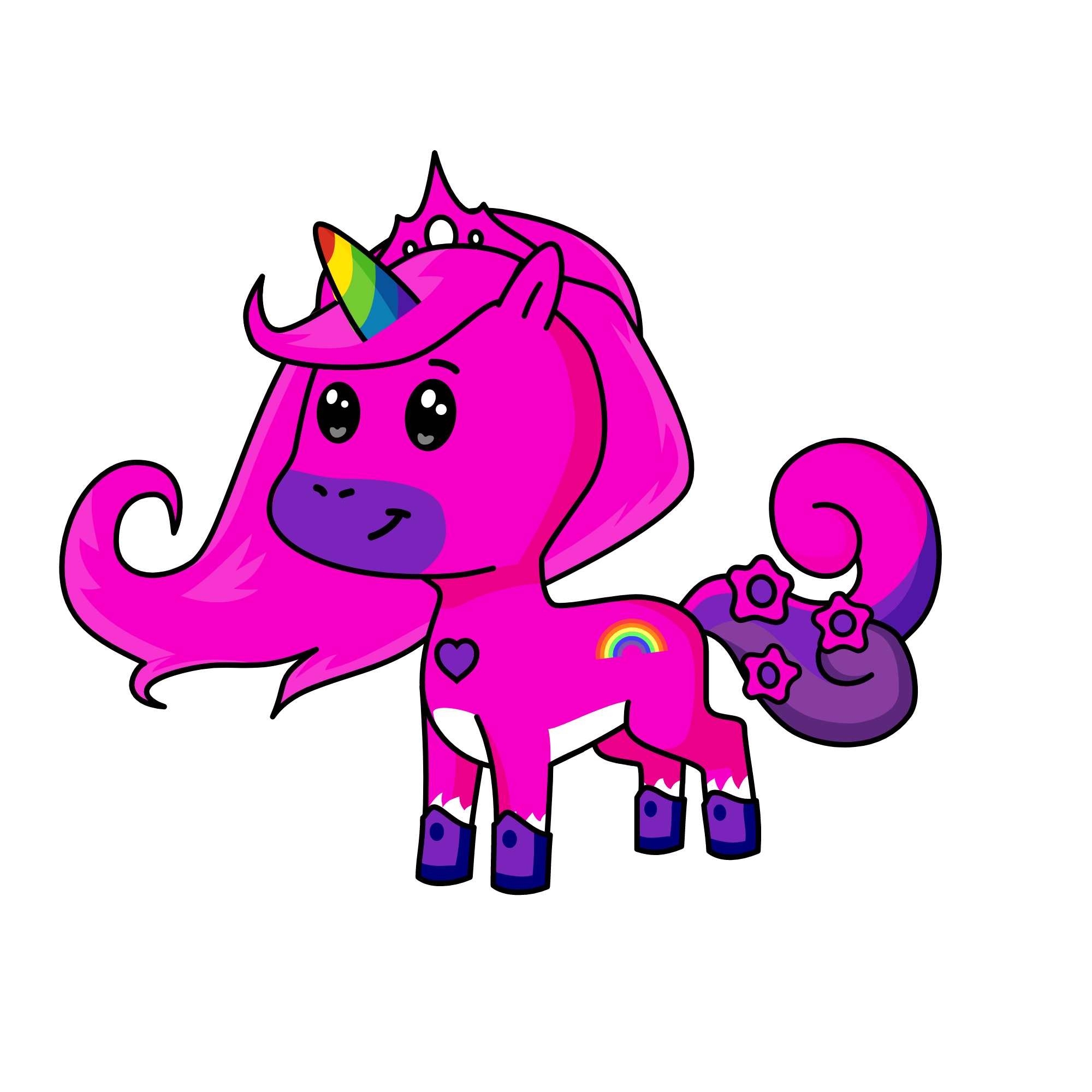 Şeker, the unicorn
