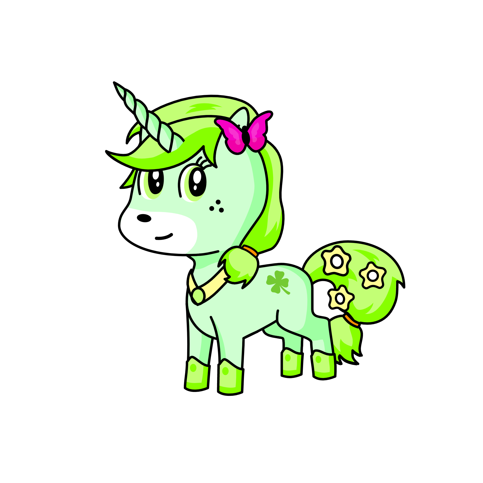 Princesses Nature, the unicorn
