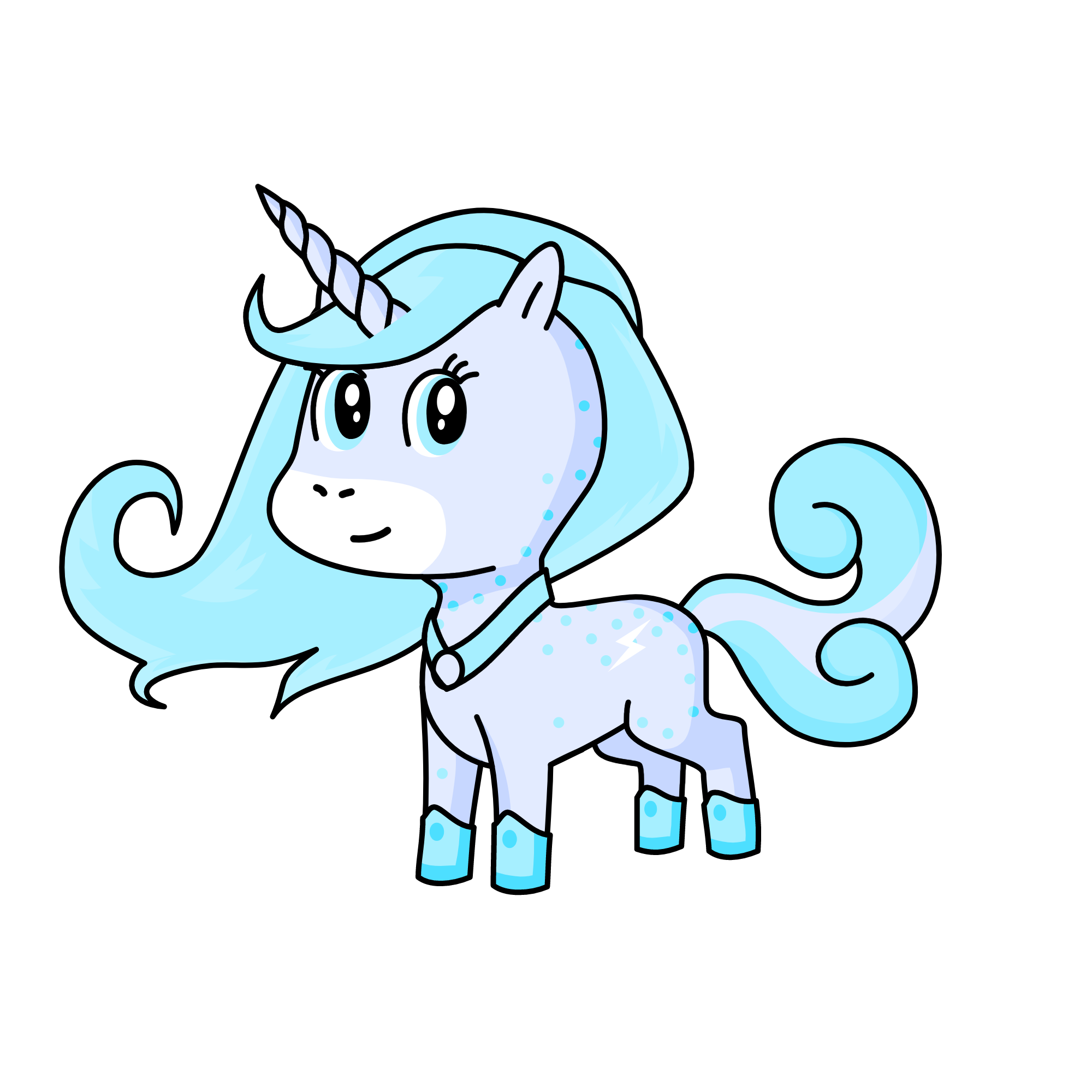 Princesses Skylar , the unicorn