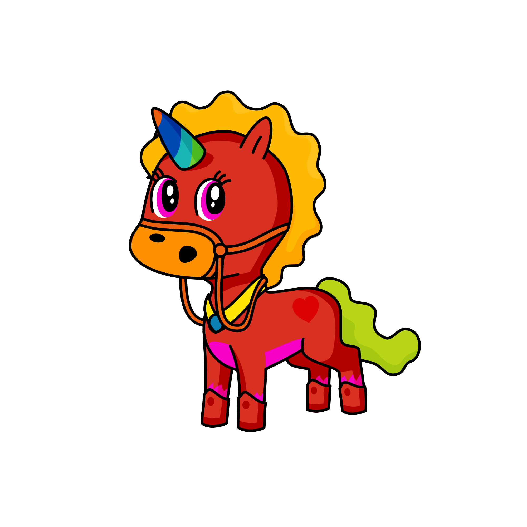 NO NAME, the unicorn