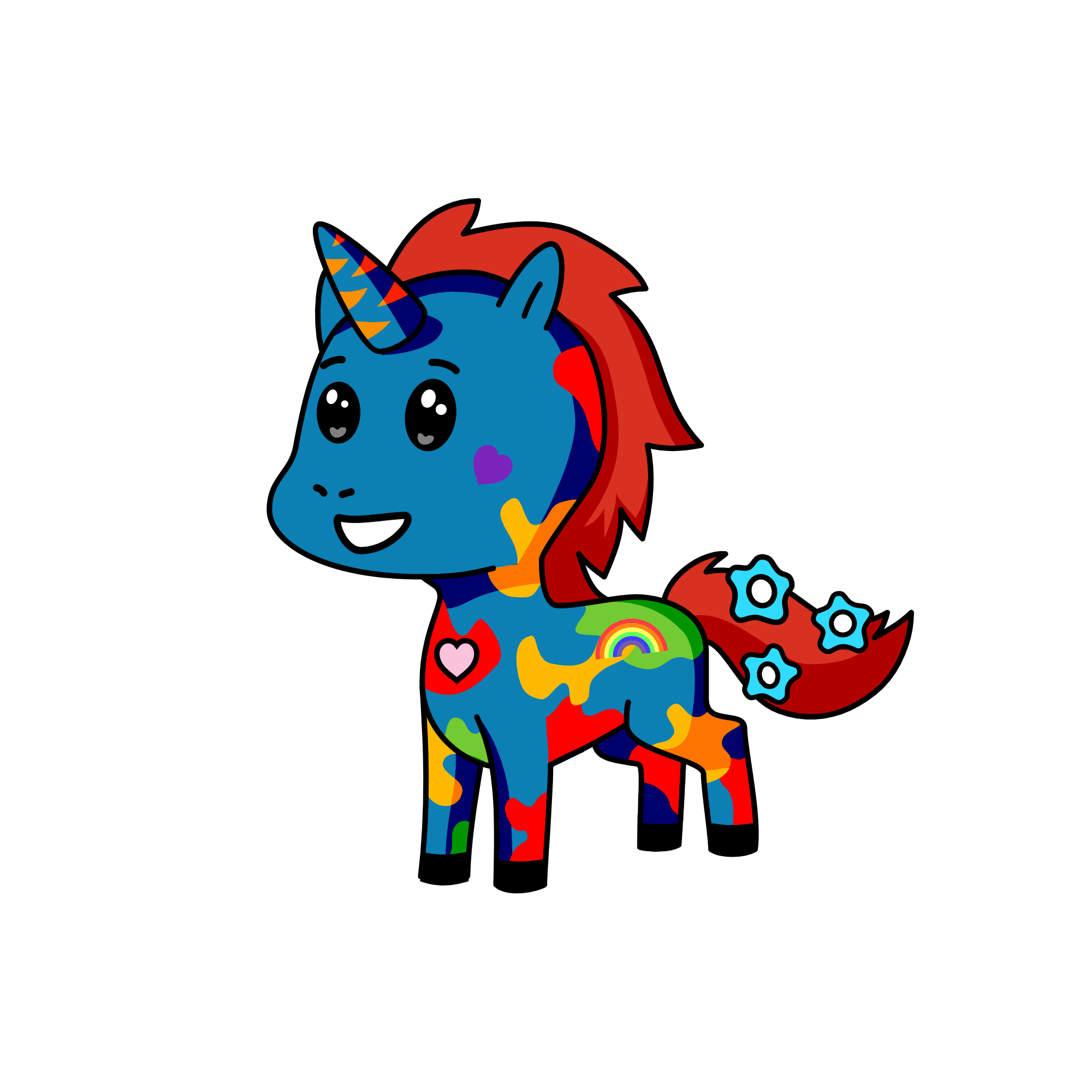 Mayacoon, the unicorn