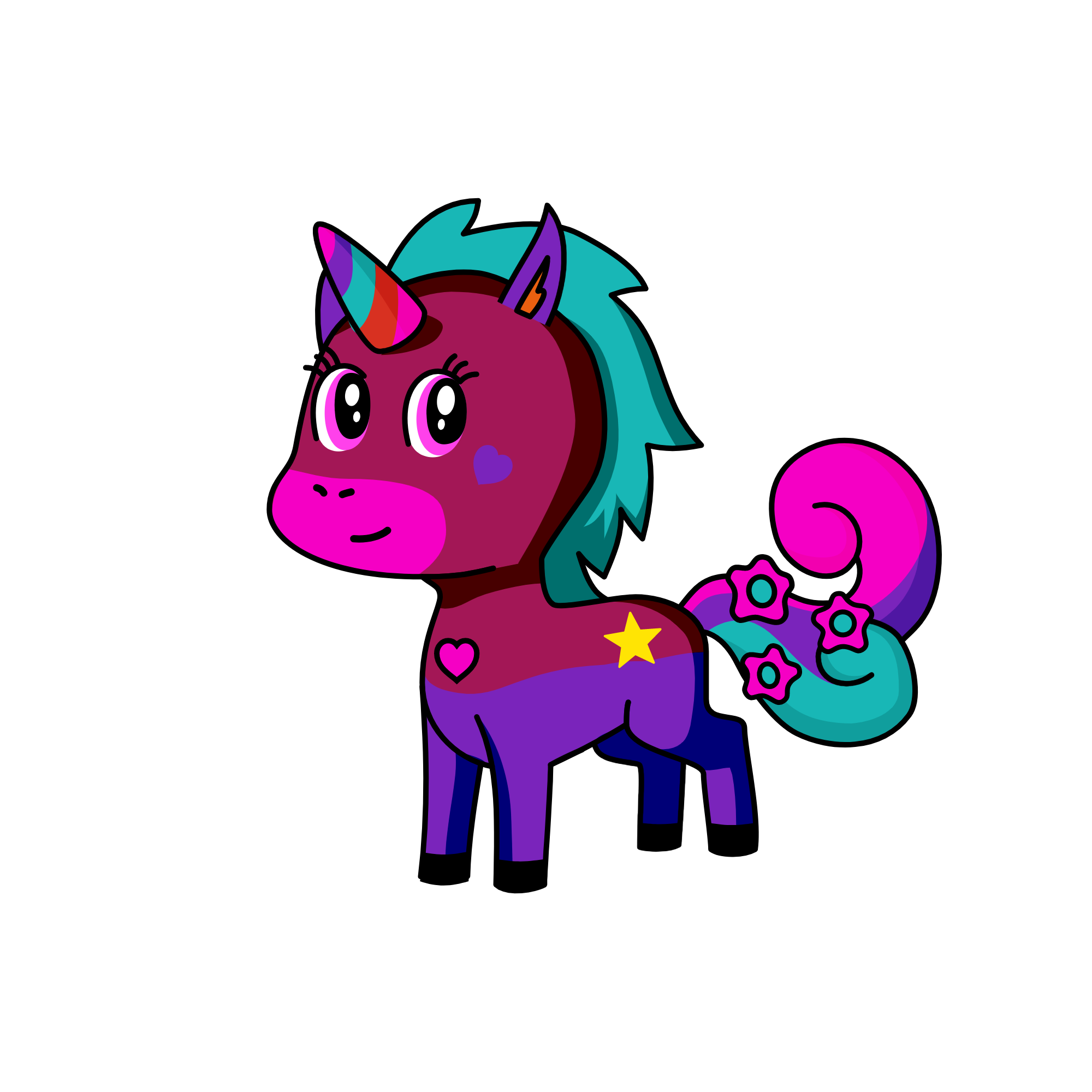 clodett, the unicorn