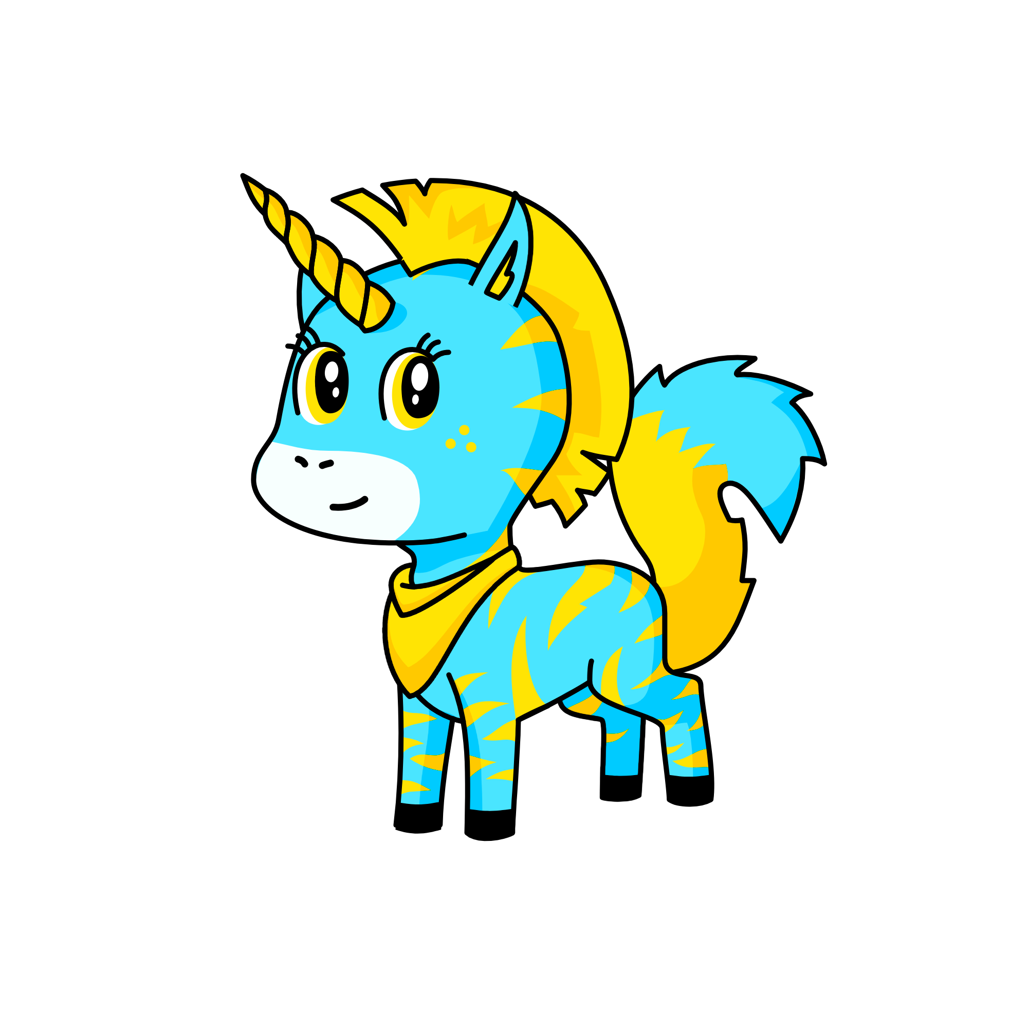 Unihybird, the unicorn