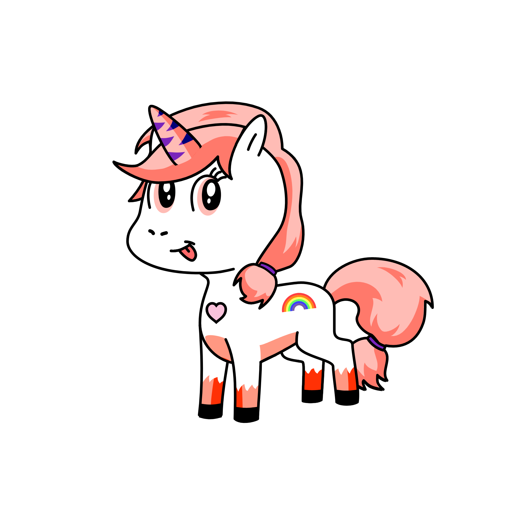 Unicórnio doce, the unicorn
