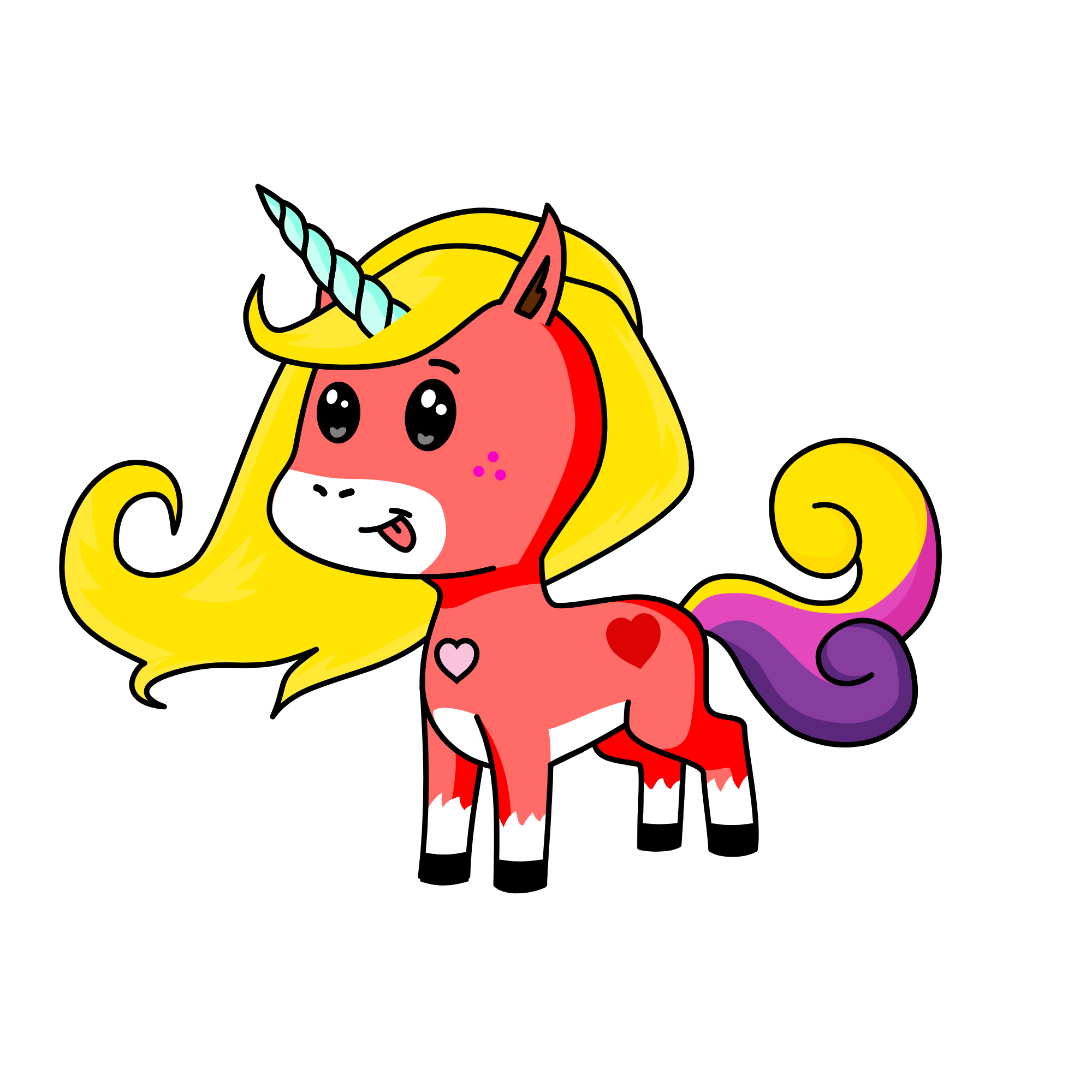 Unidoll, the unicorn