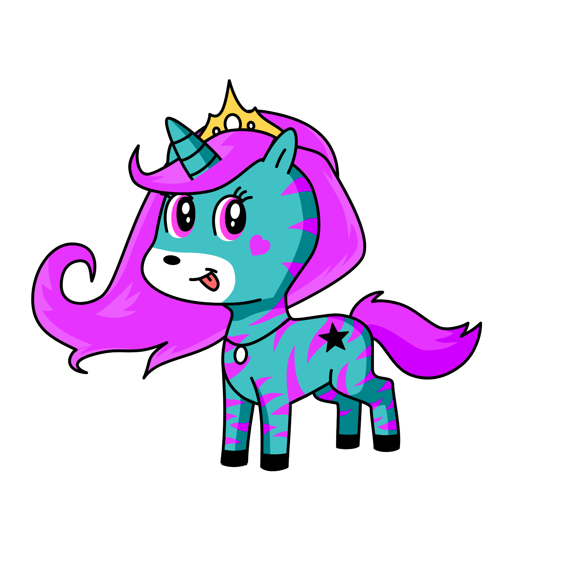 helin, the unicorn