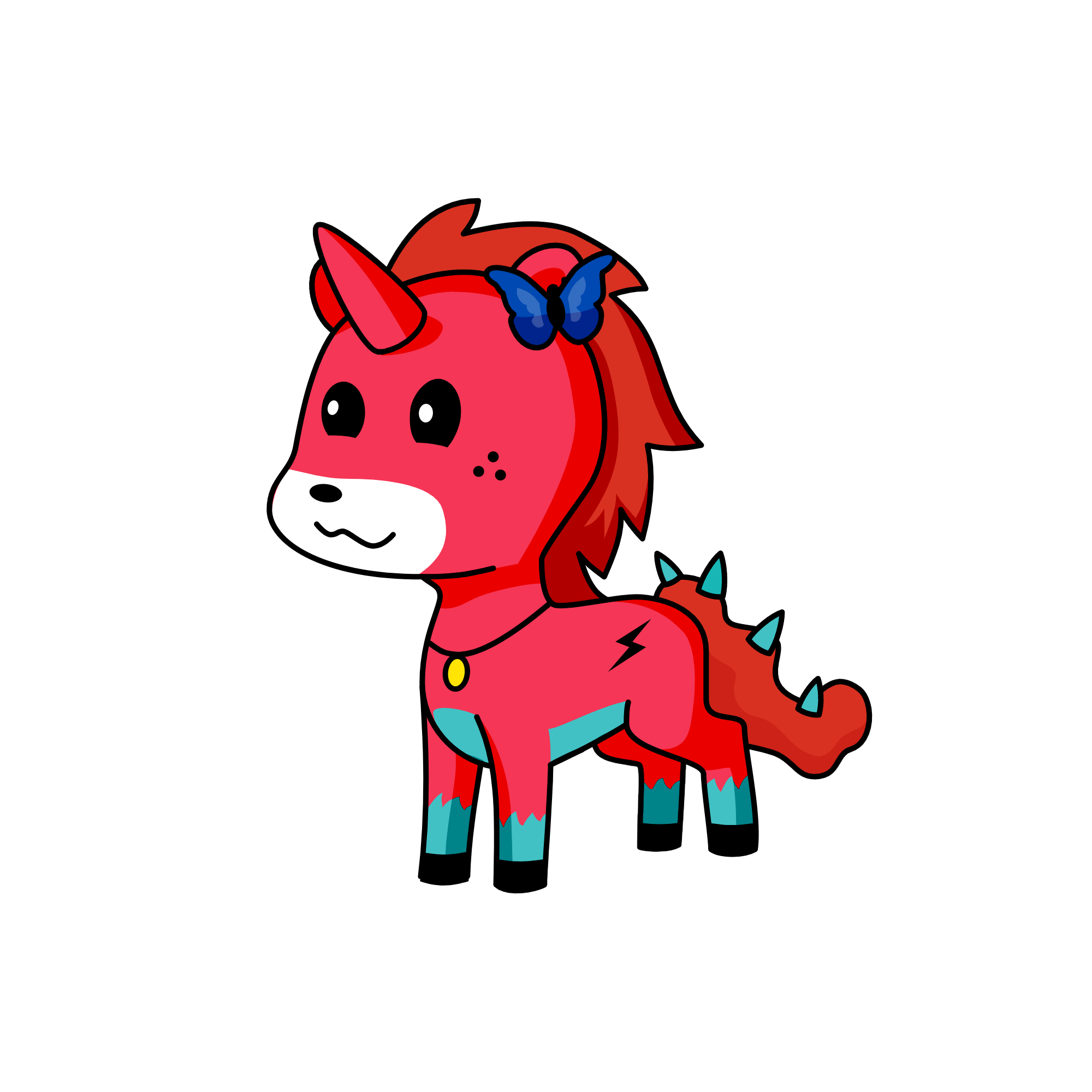 Cutie, the unicorn