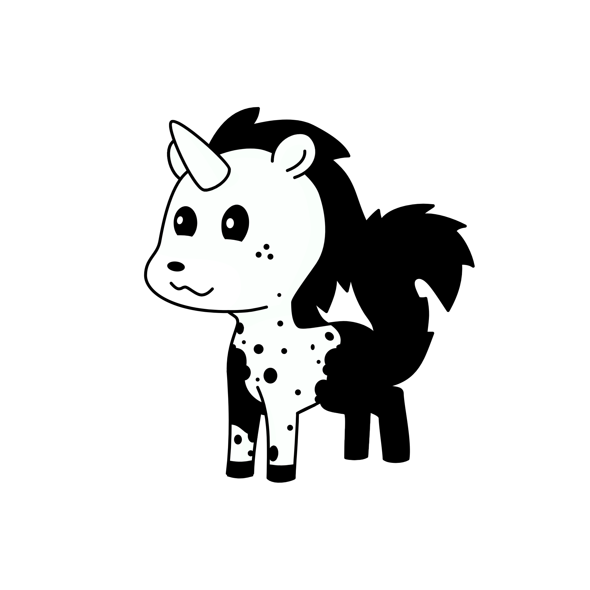 Peinguin, the unicorn
