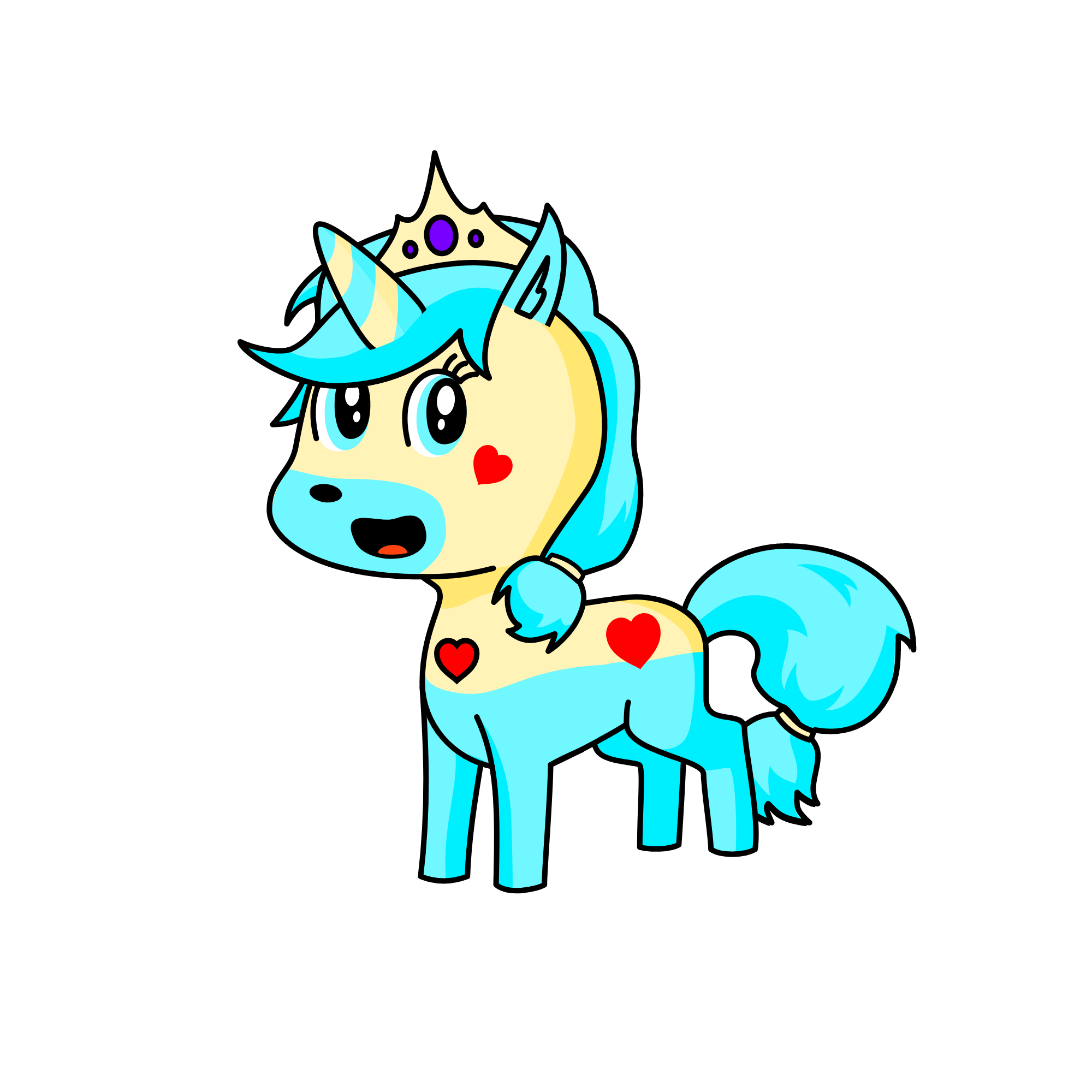 WintiCorn, the unicorn