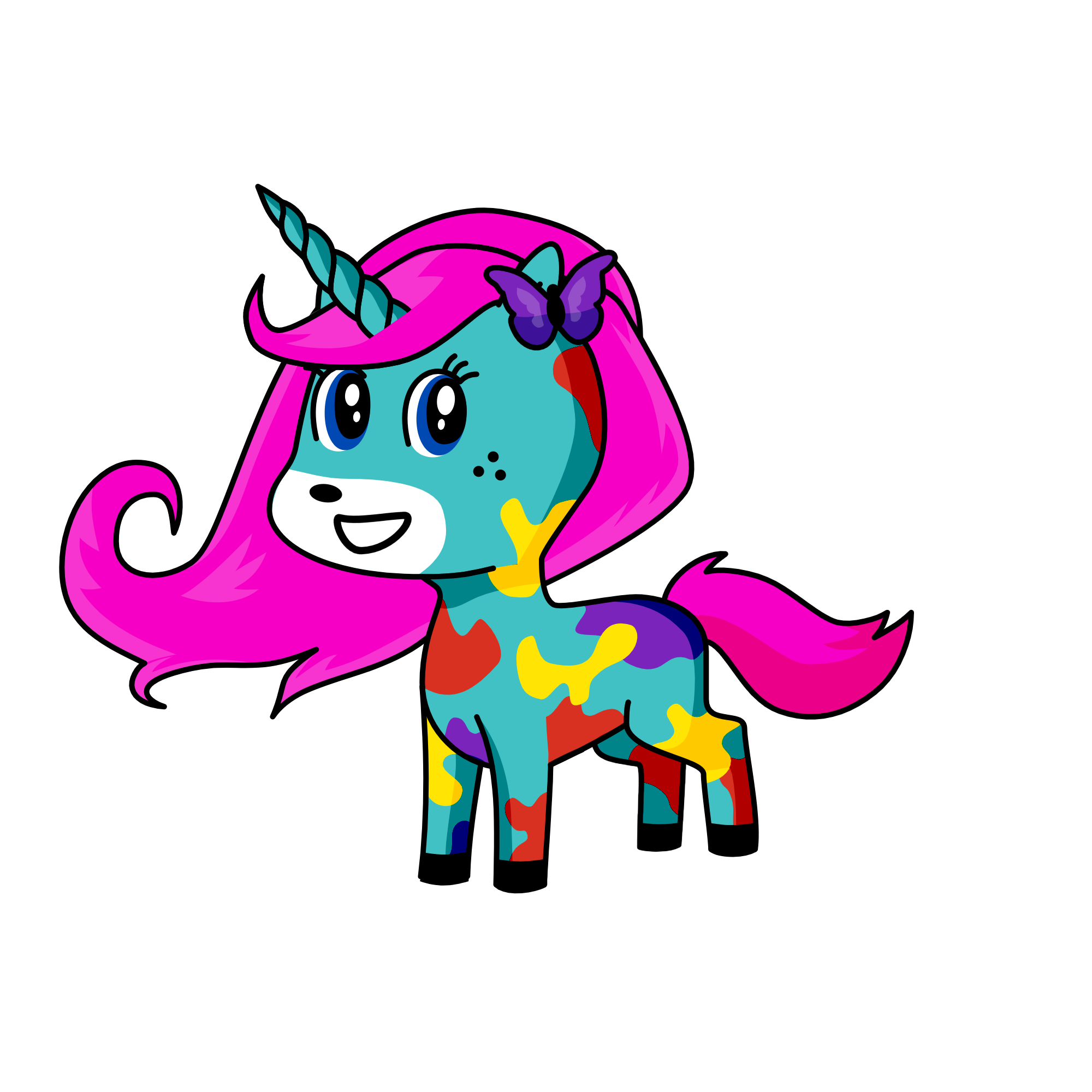 Skylar, the unicorn