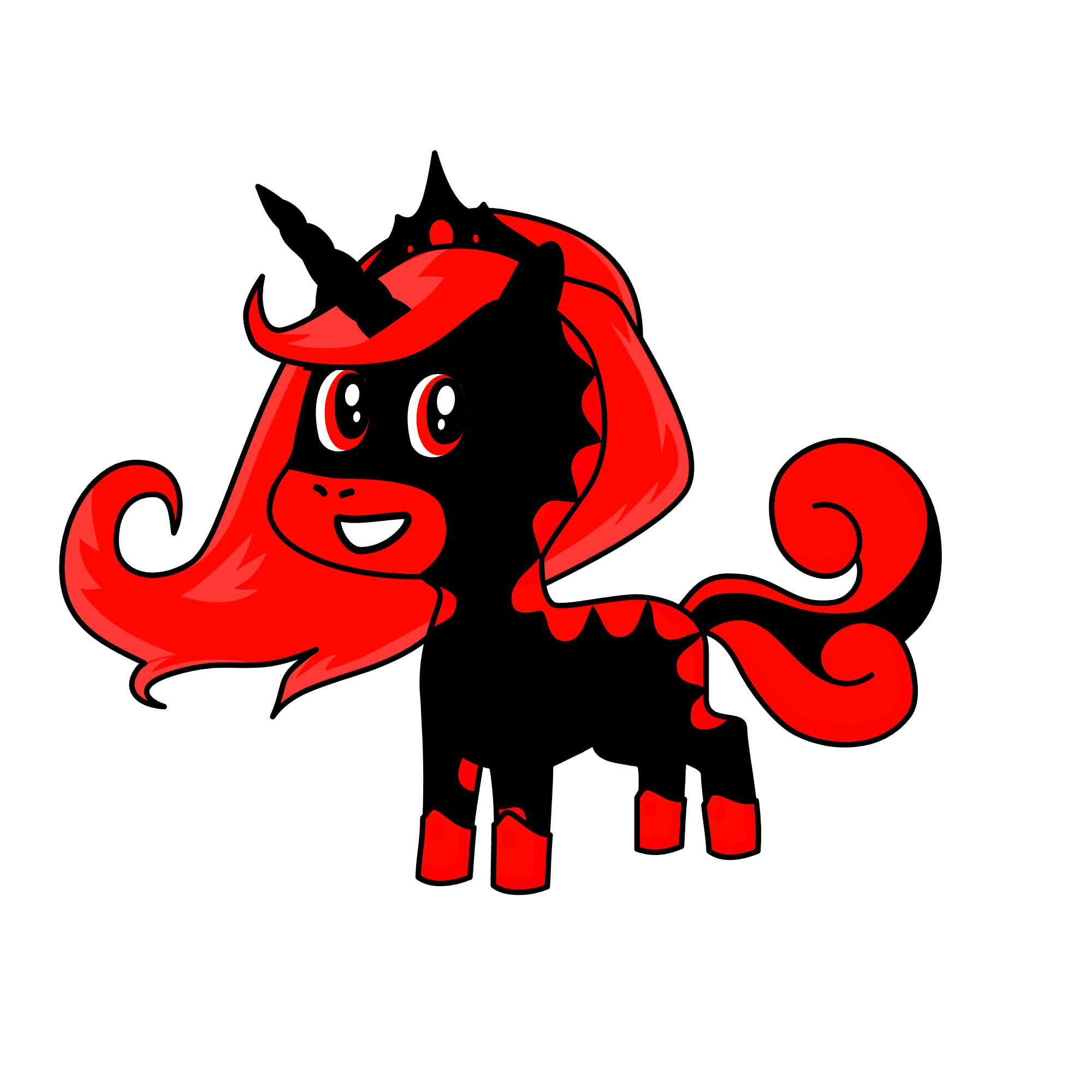 flame, the unicorn
