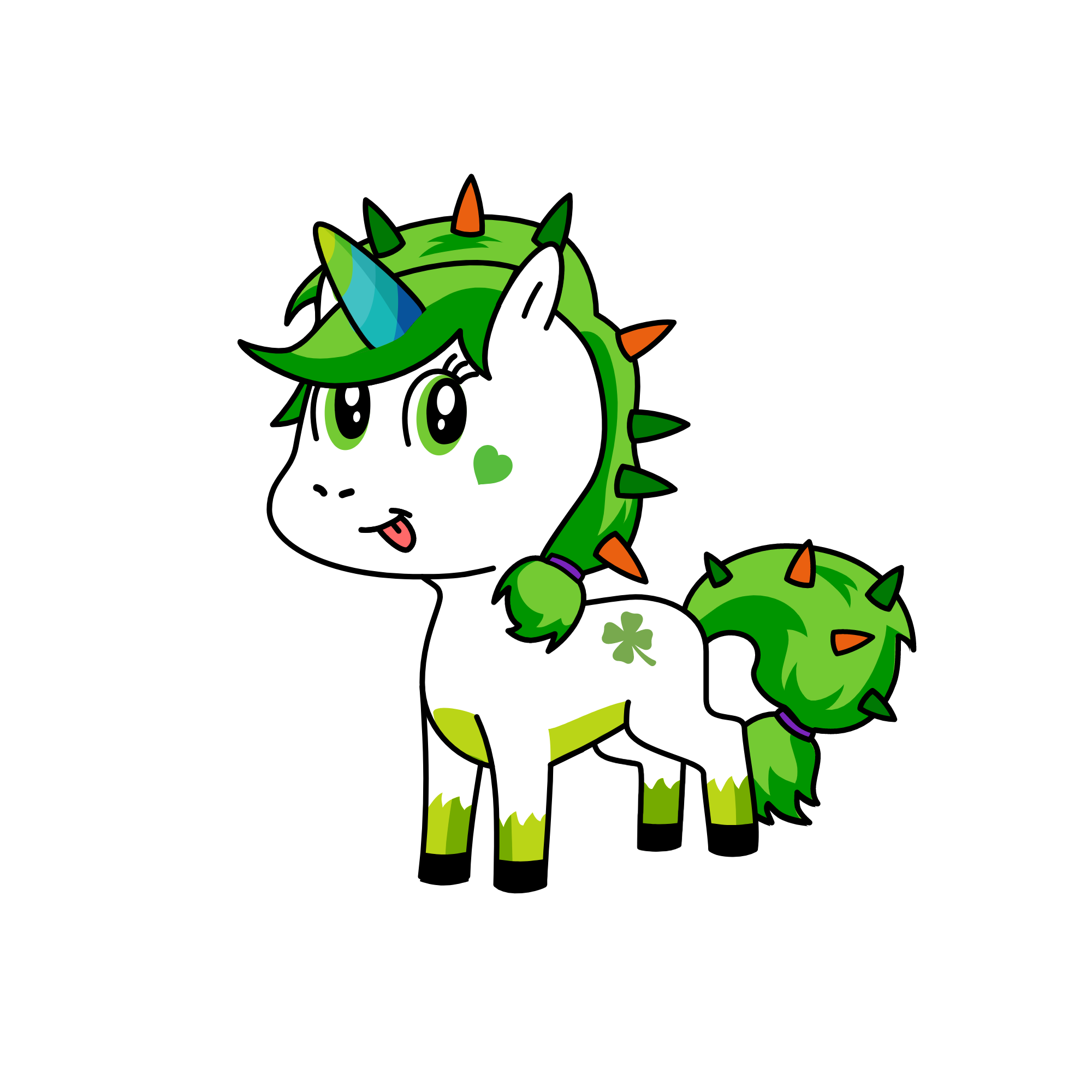Unicórnio verde, the unicorn