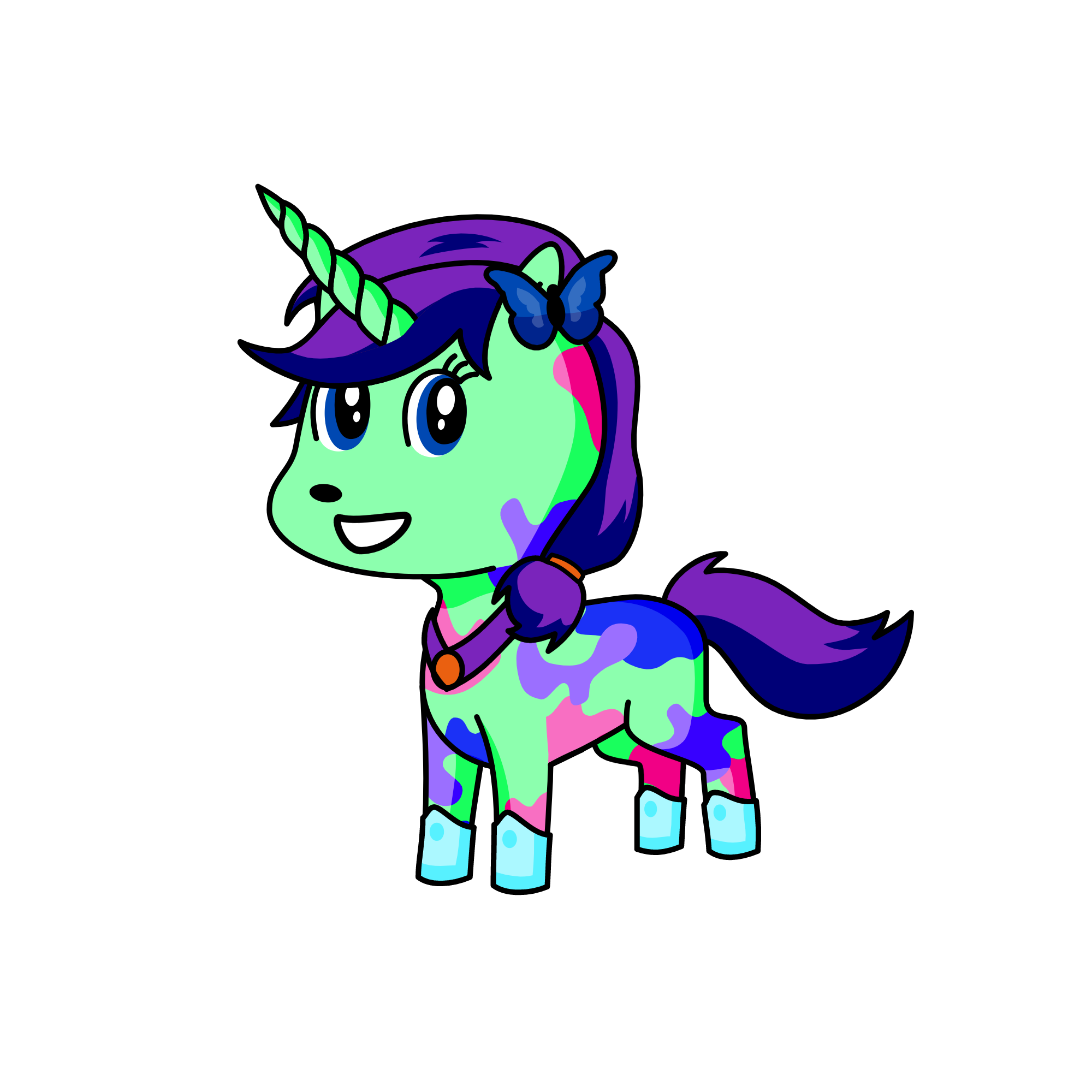Poppy, the unicorn