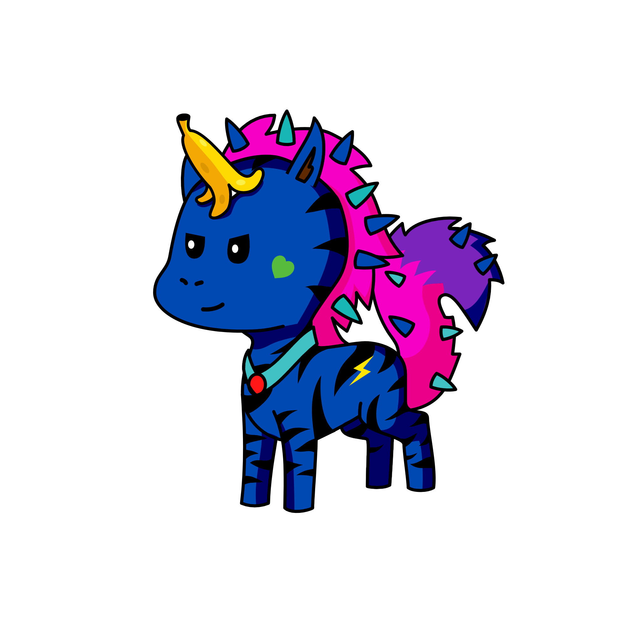 Free 3!!!, the unicorn