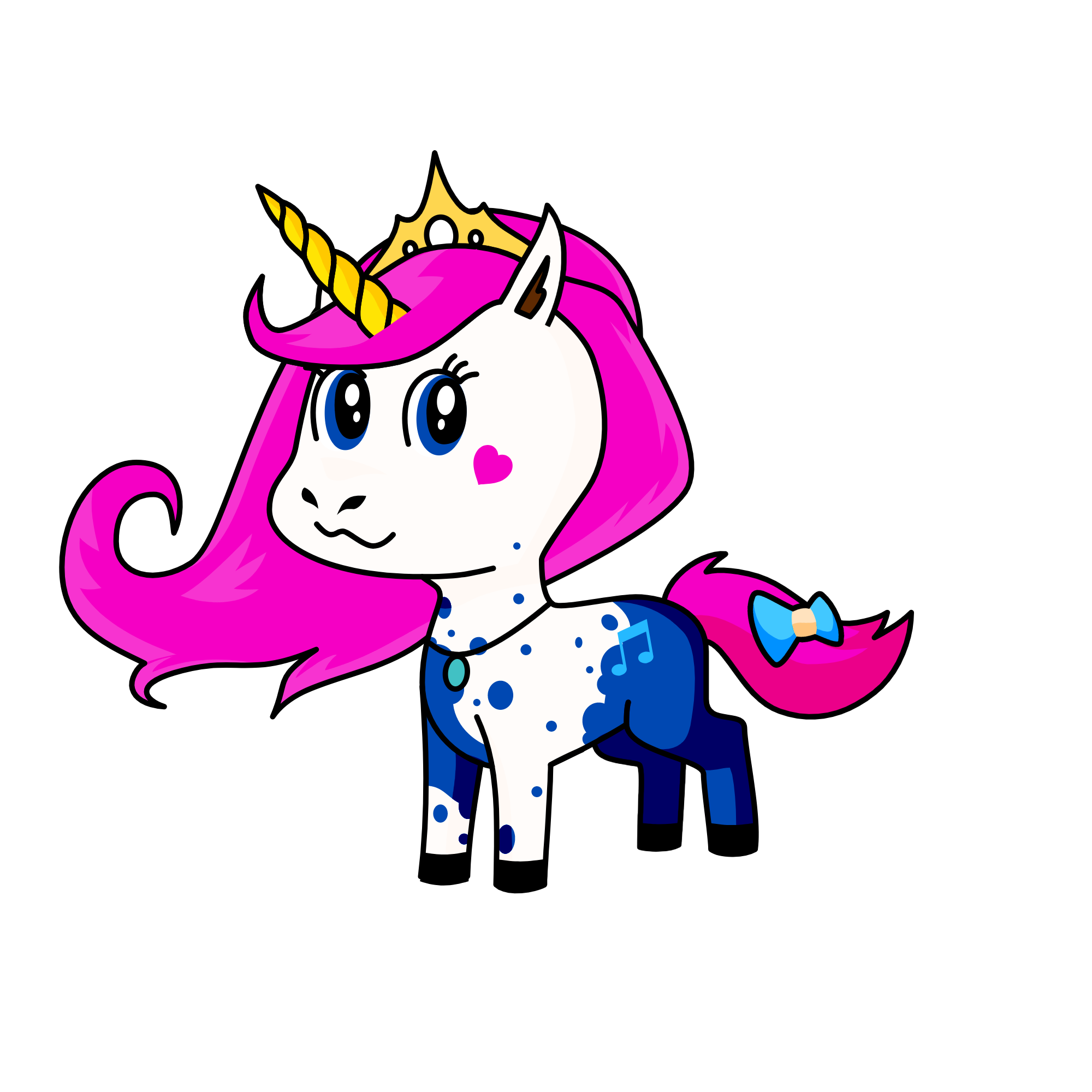 melody, the unicorn