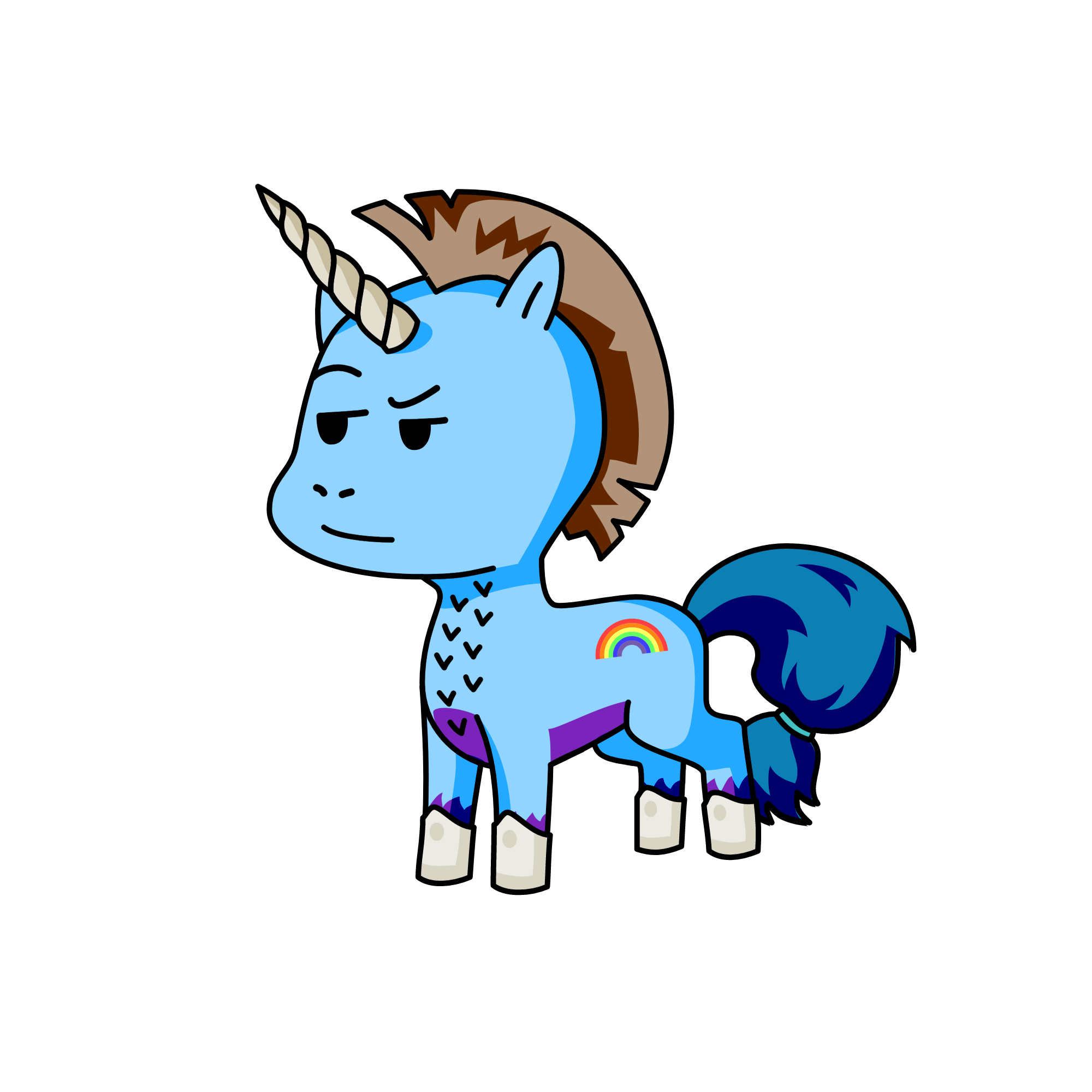 Boo Boo, the unicorn