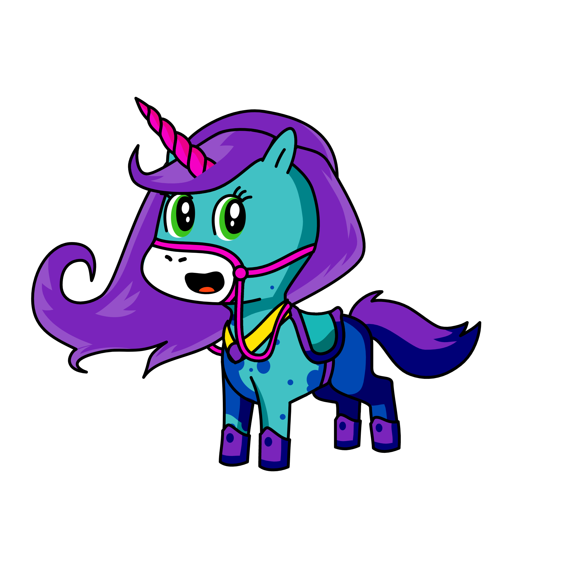 Paige, the unicorn