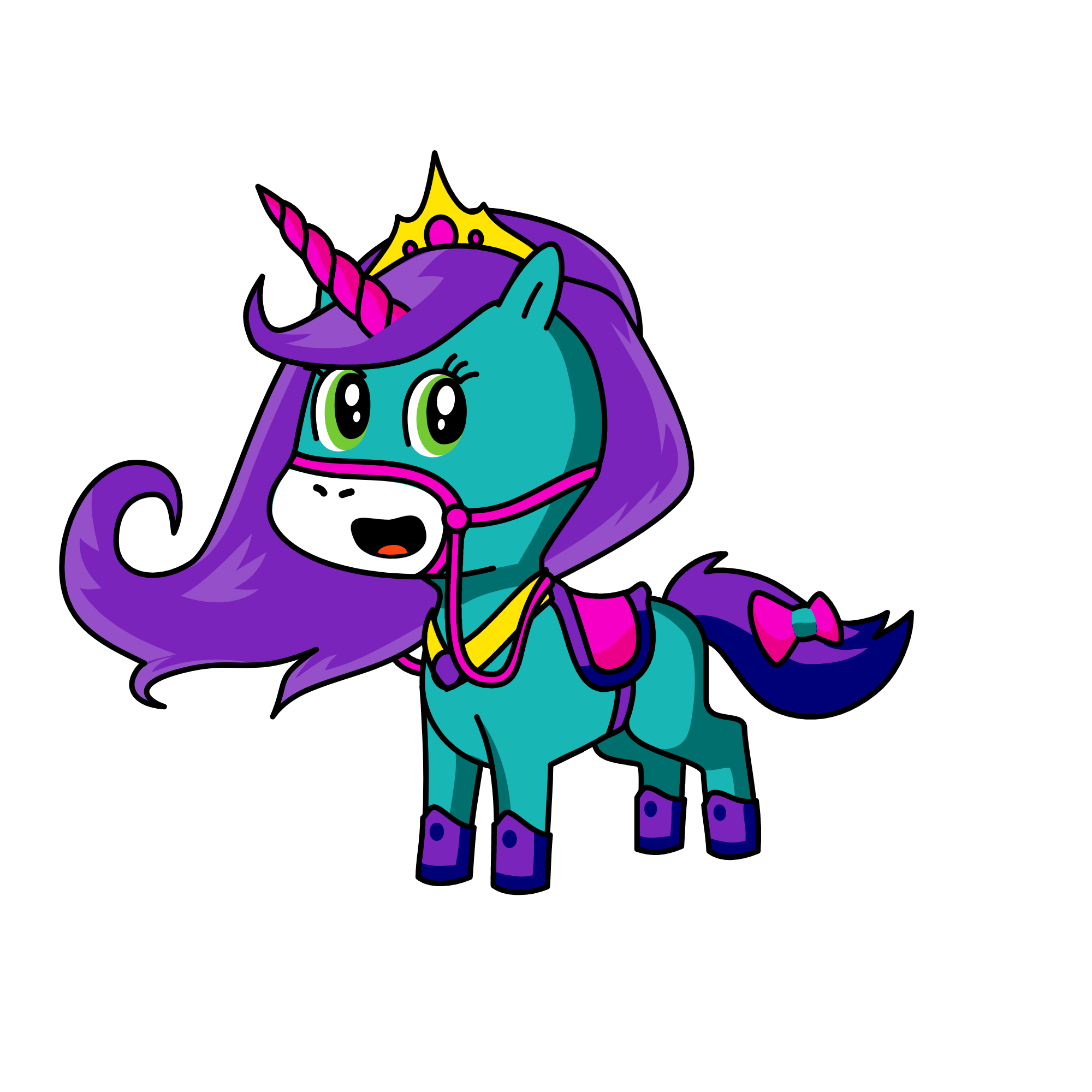 glitter, the unicorn