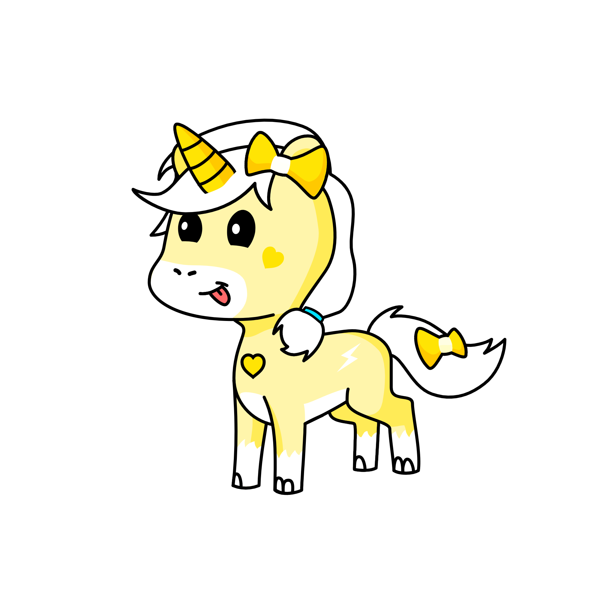 Estelle, the unicorn