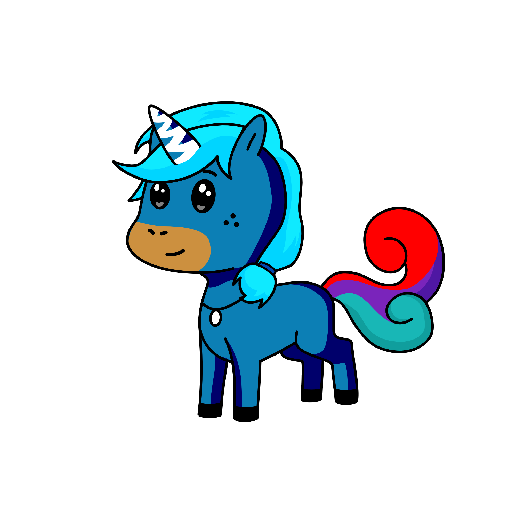 Galaxy, the unicorn