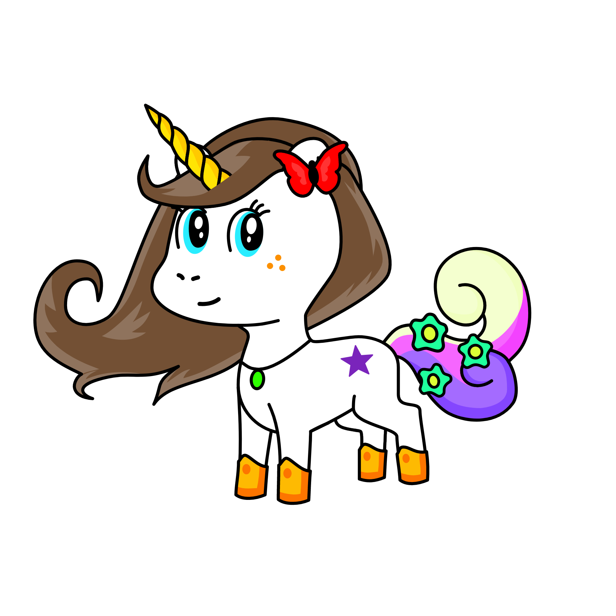 Celeste, the unicorn