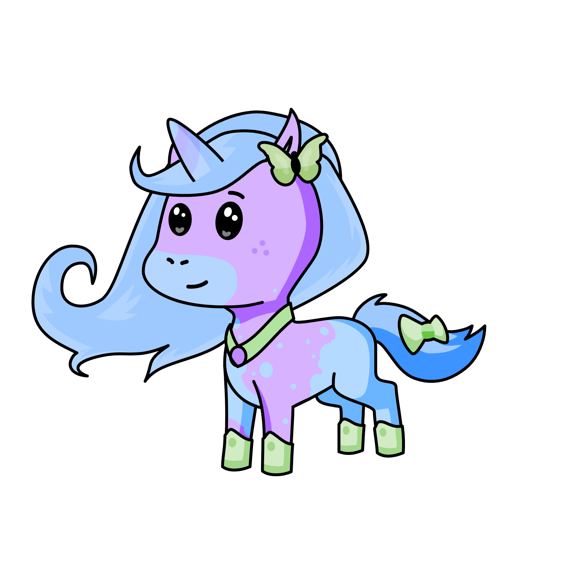 Frosty, the unicorn
