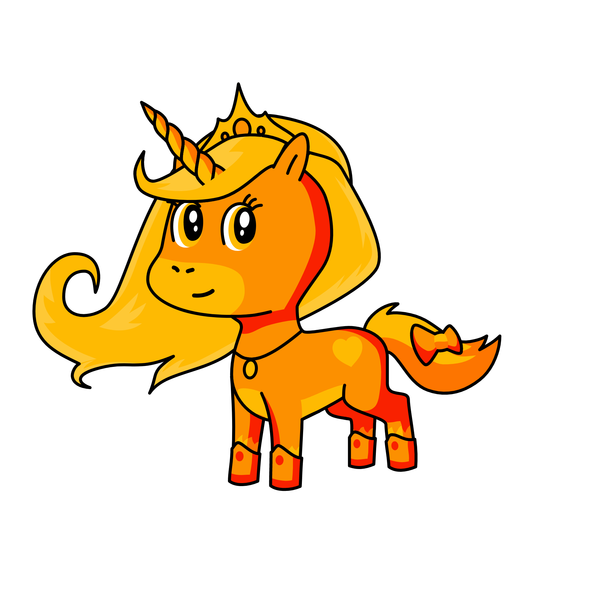 Hot king, the unicorn
