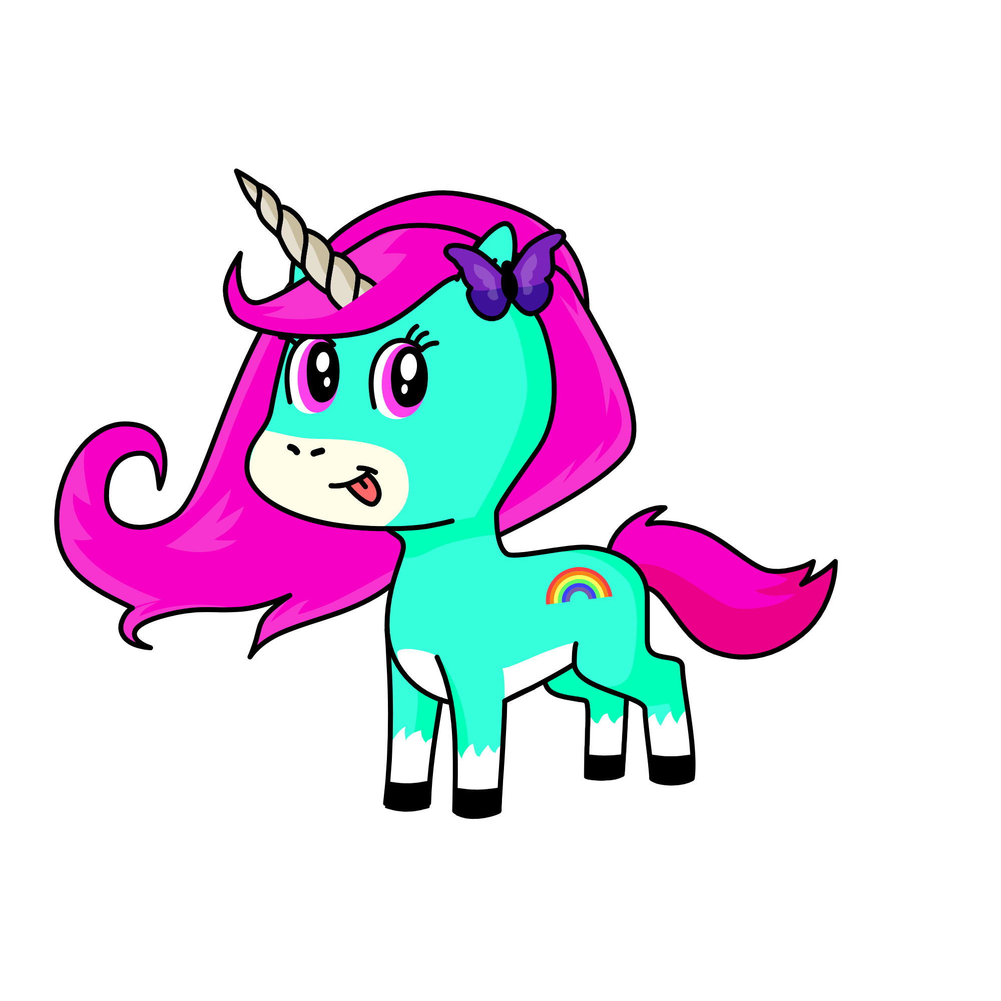 Uny-corny, the unicorn