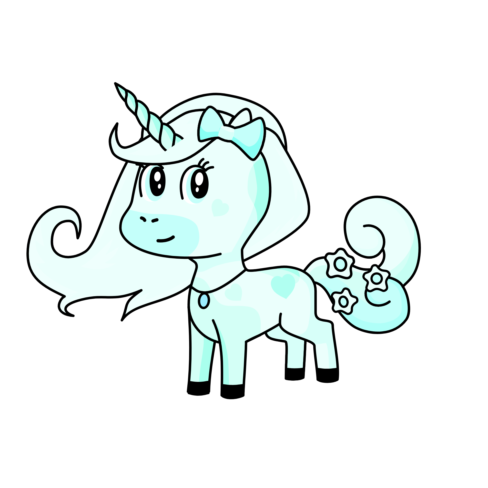 Ice, the unicorn
