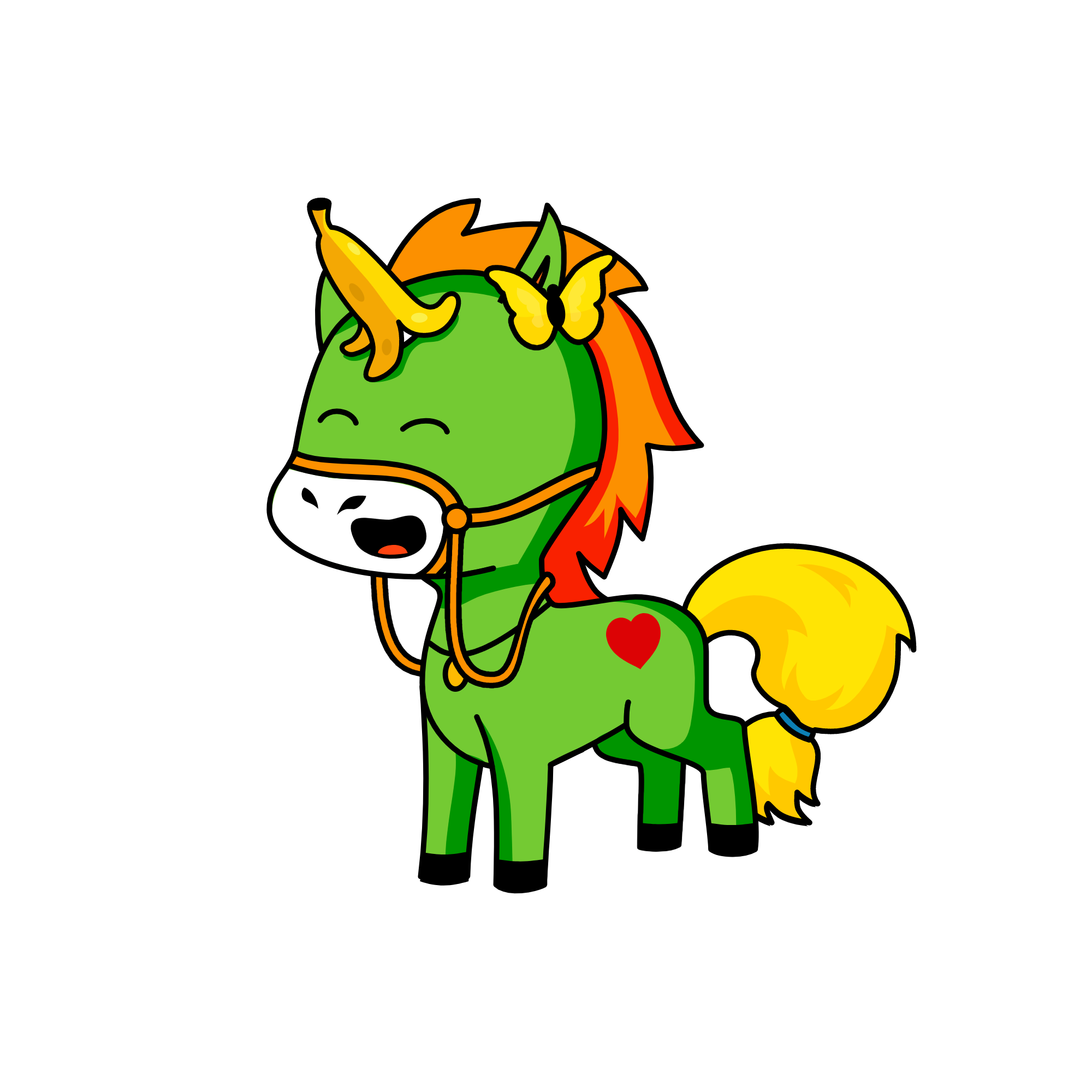 حمار, the unicorn