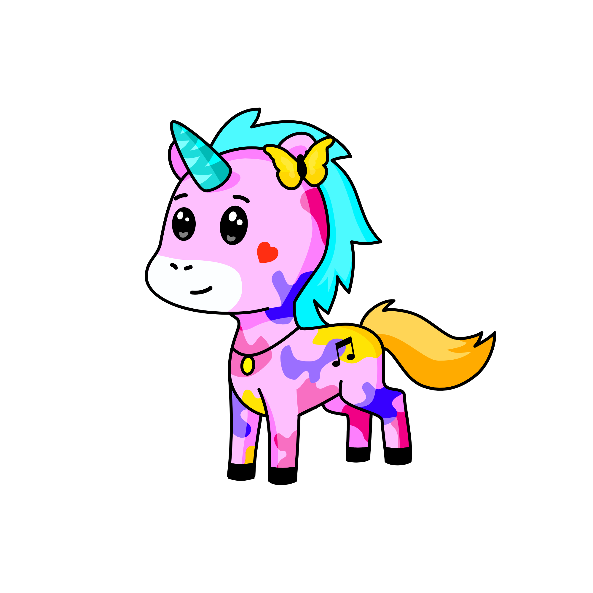 Lenì, the unicorn