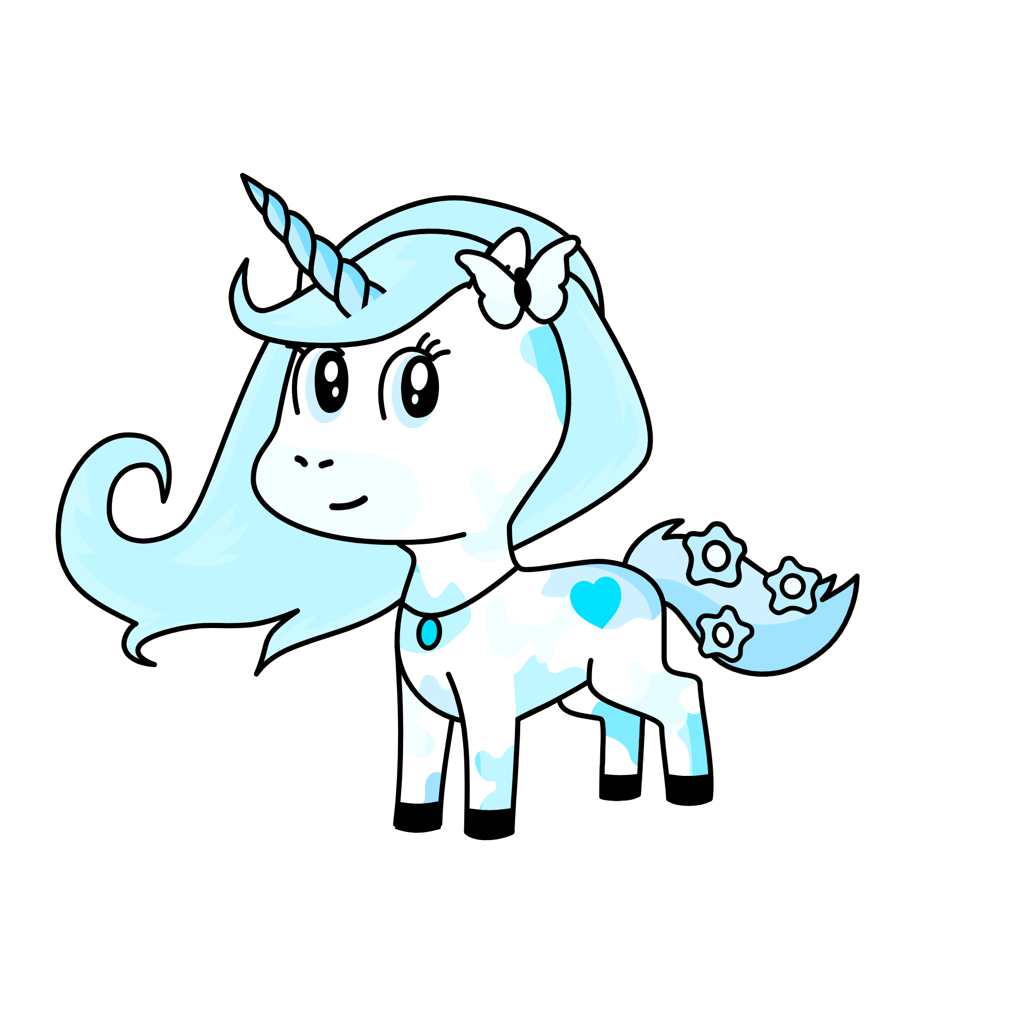 jcbvbghyg, the unicorn