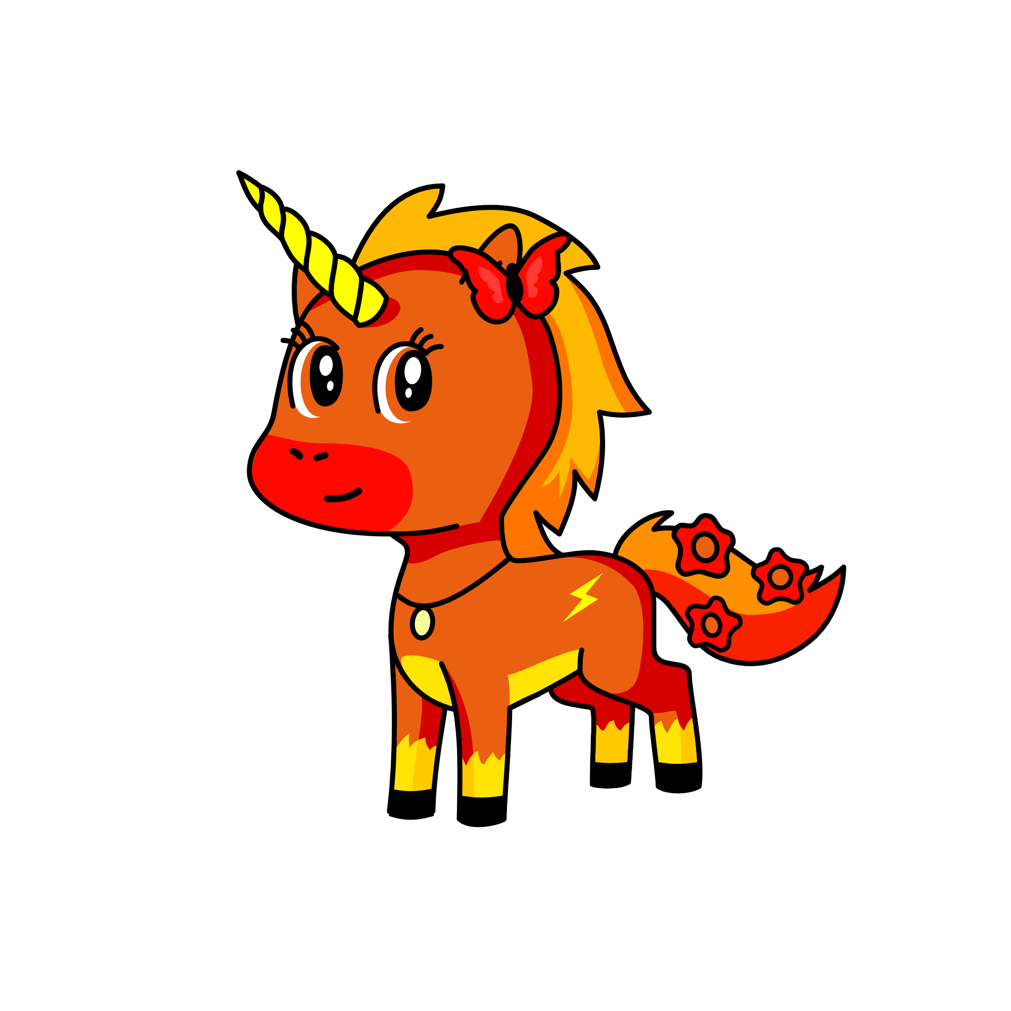 ggvfdyugh, the unicorn