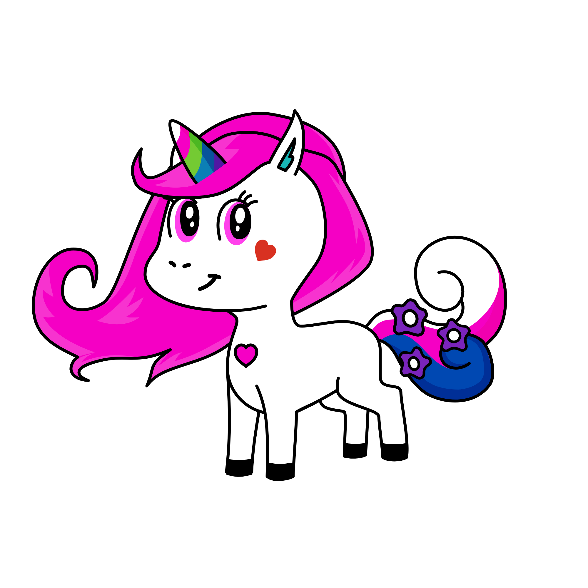 Rosie Pie, the unicorn