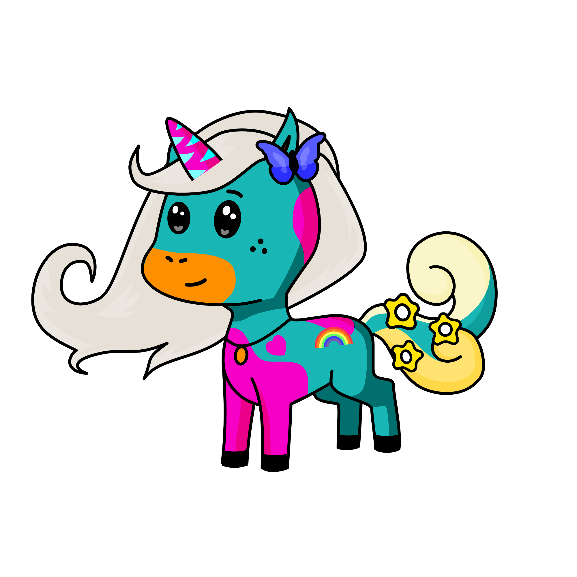 Lilly Pie, the unicorn