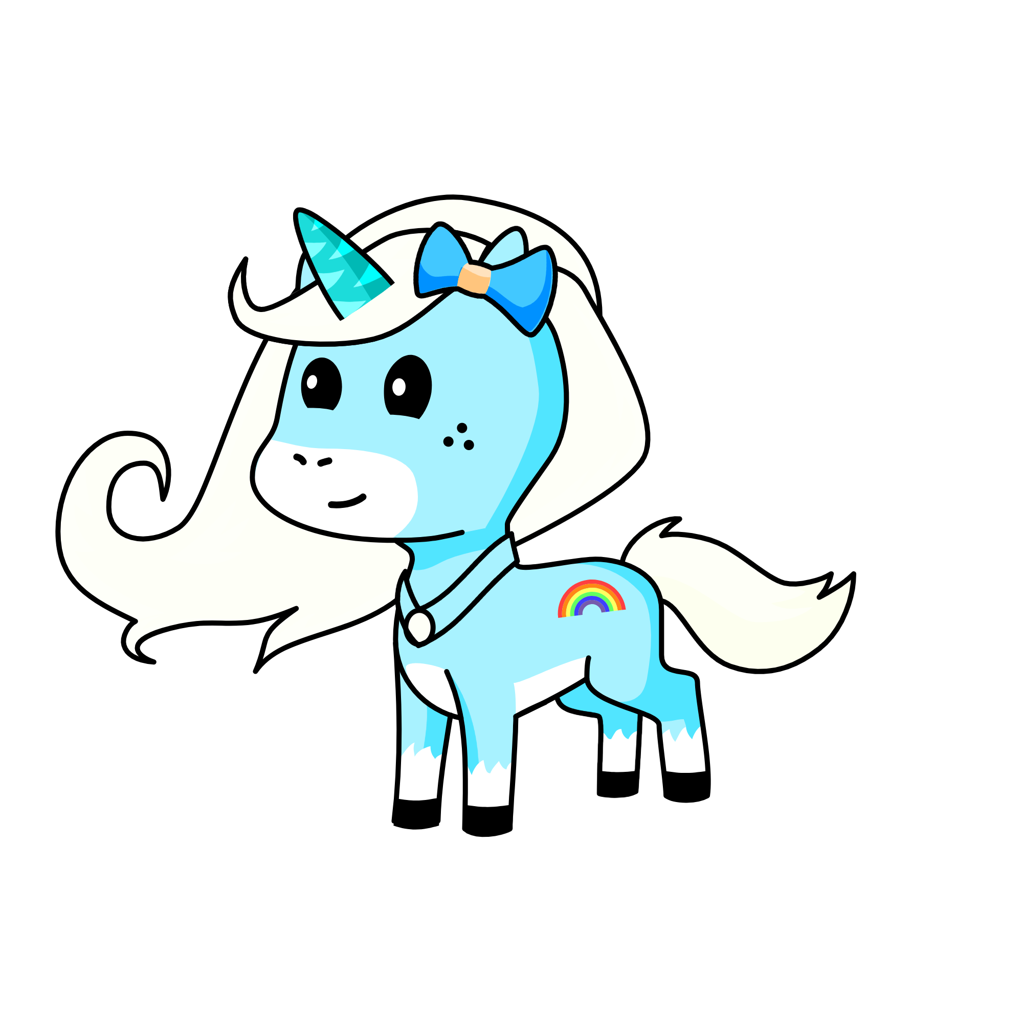 cloud, the unicorn