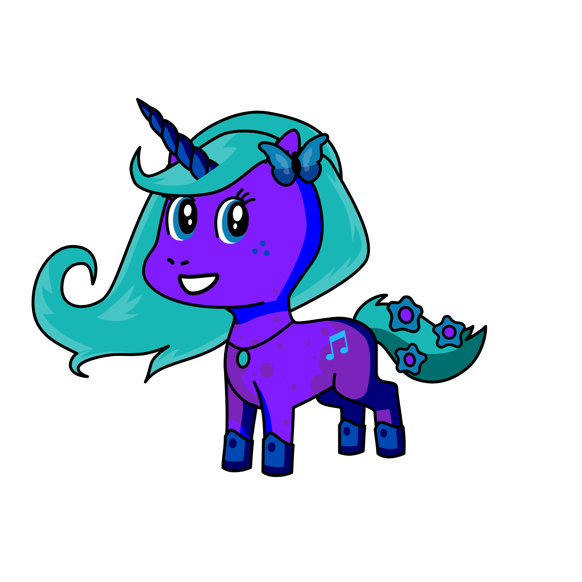 snow, the unicorn