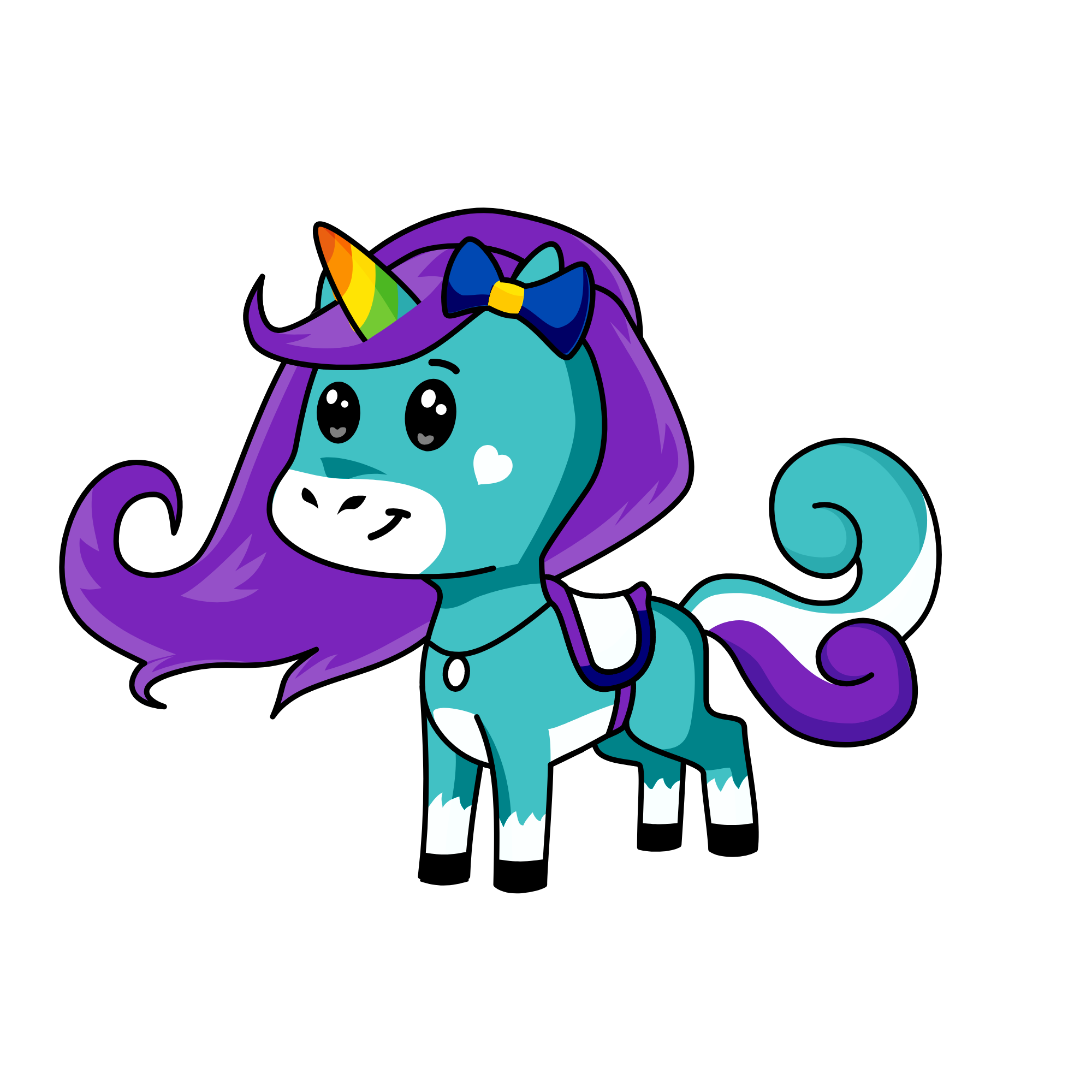 rainbow, the unicorn