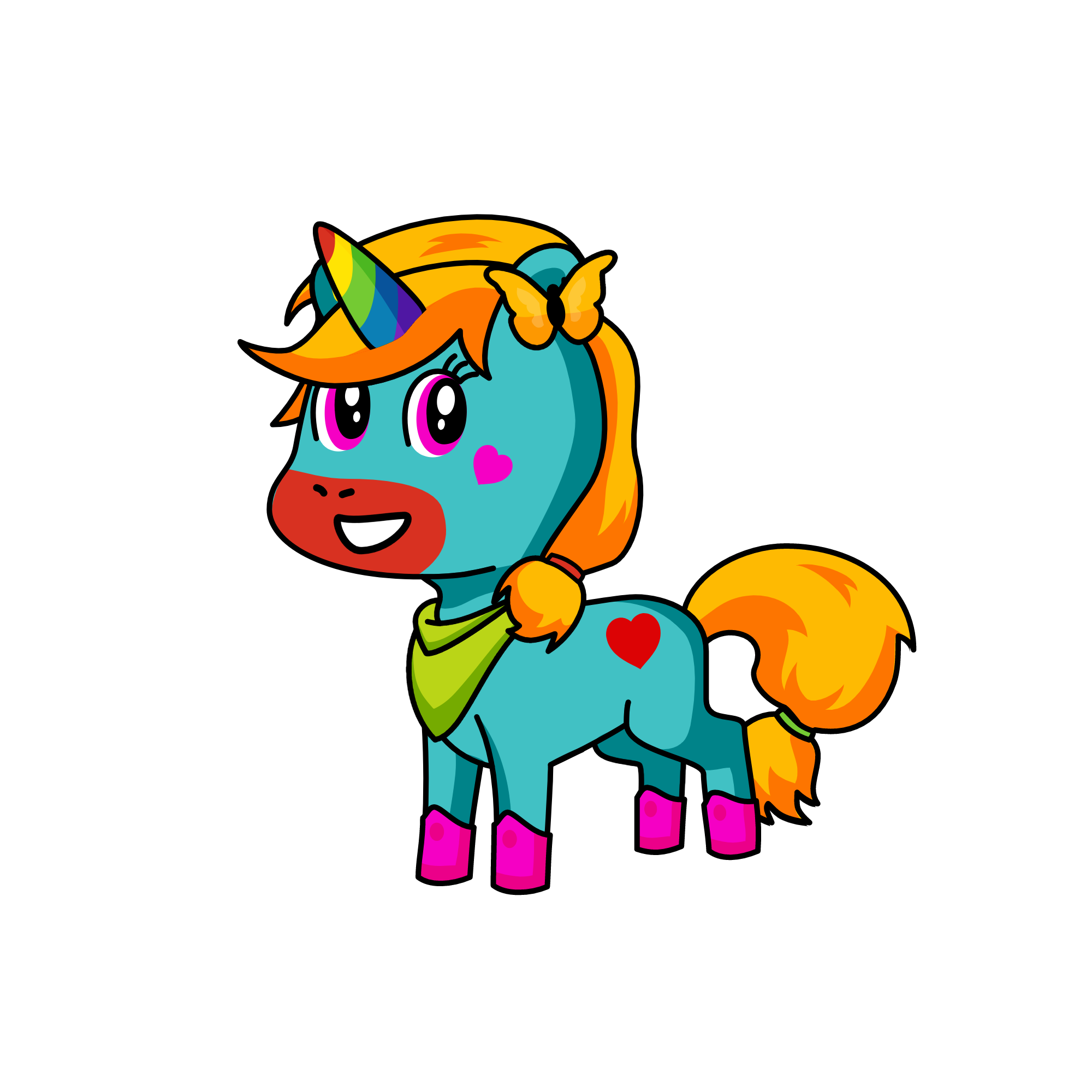victoria, the unicorn