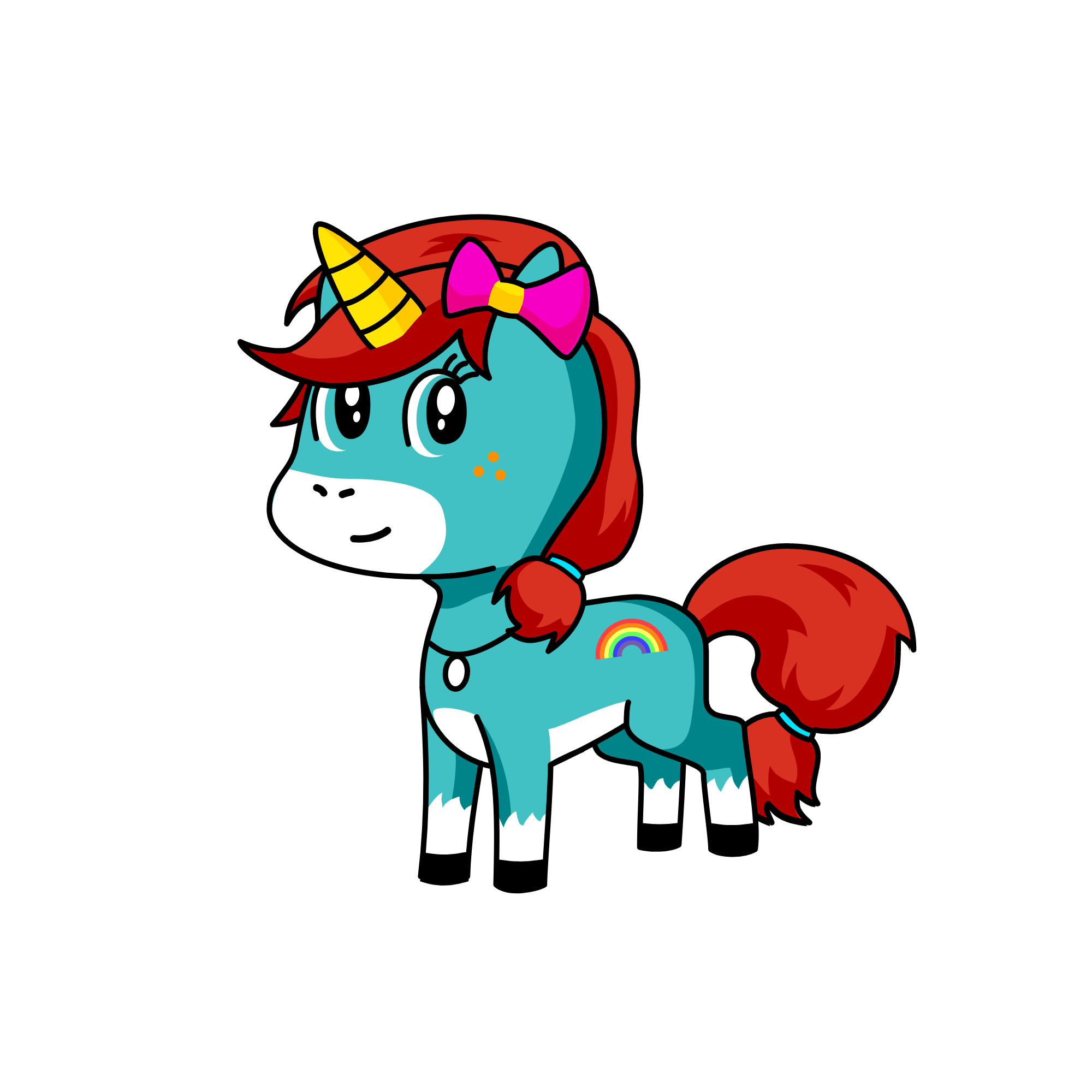 bella, the unicorn